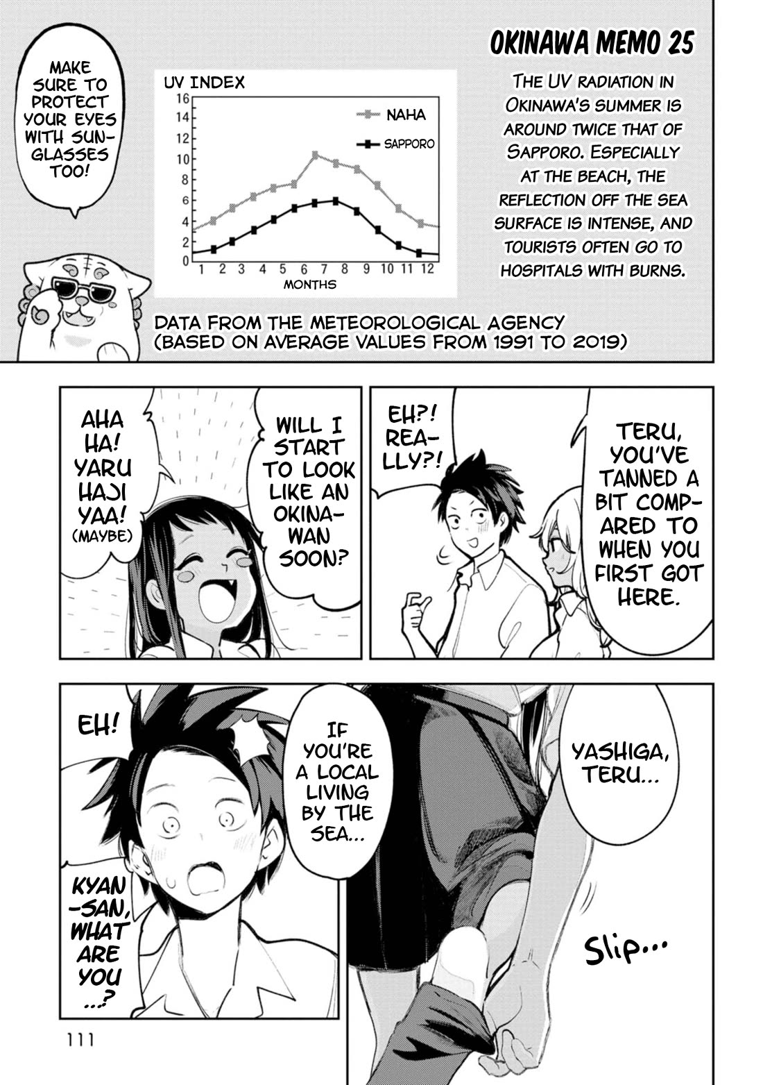 Okinawa de Suki ni Natta ko ga Hougen Sugite Tsura Sugiru Chapter 19.5 - Page 3