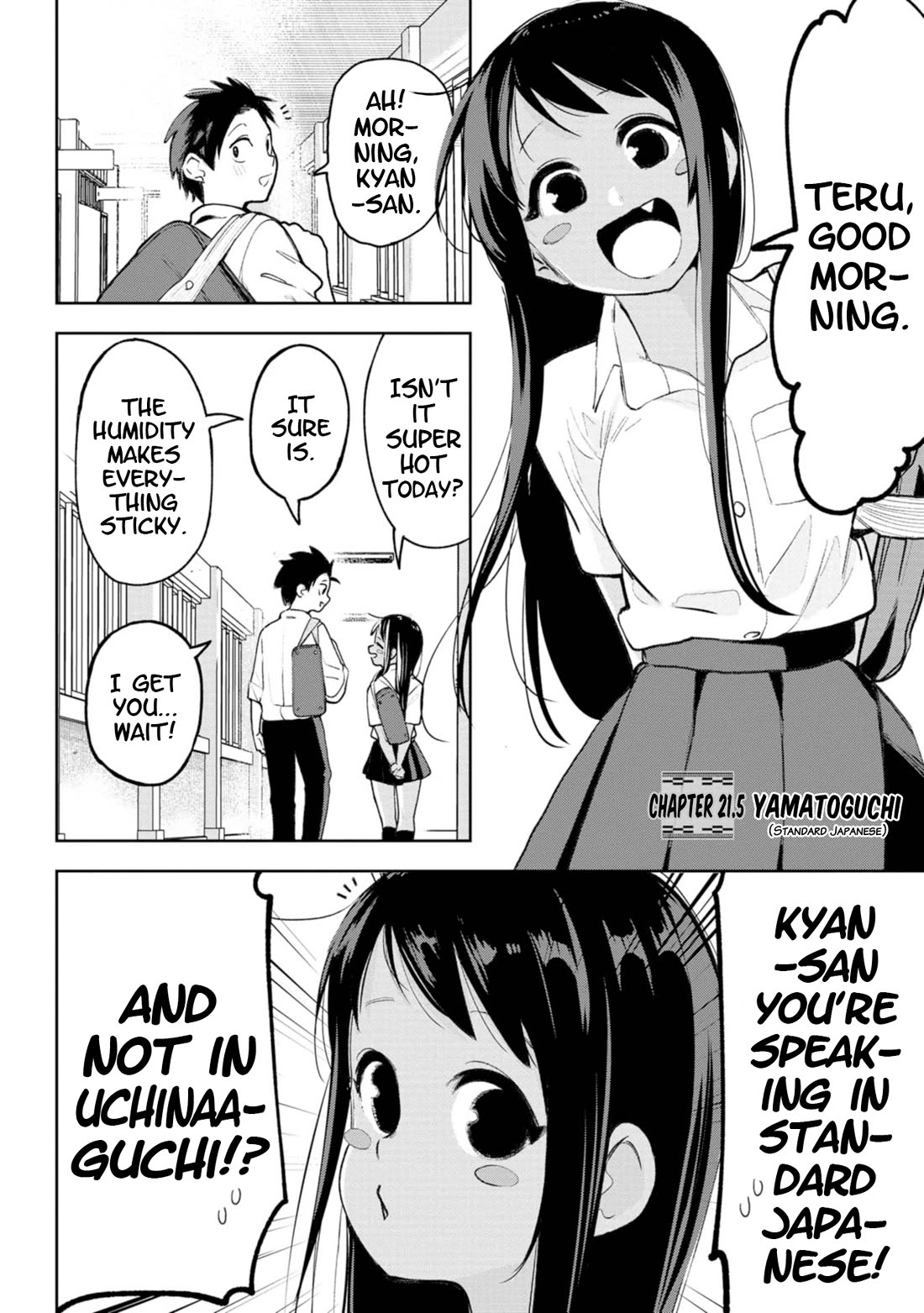 Okinawa de Suki ni Natta ko ga Hougen Sugite Tsura Sugiru Chapter 21.5 - Page 1