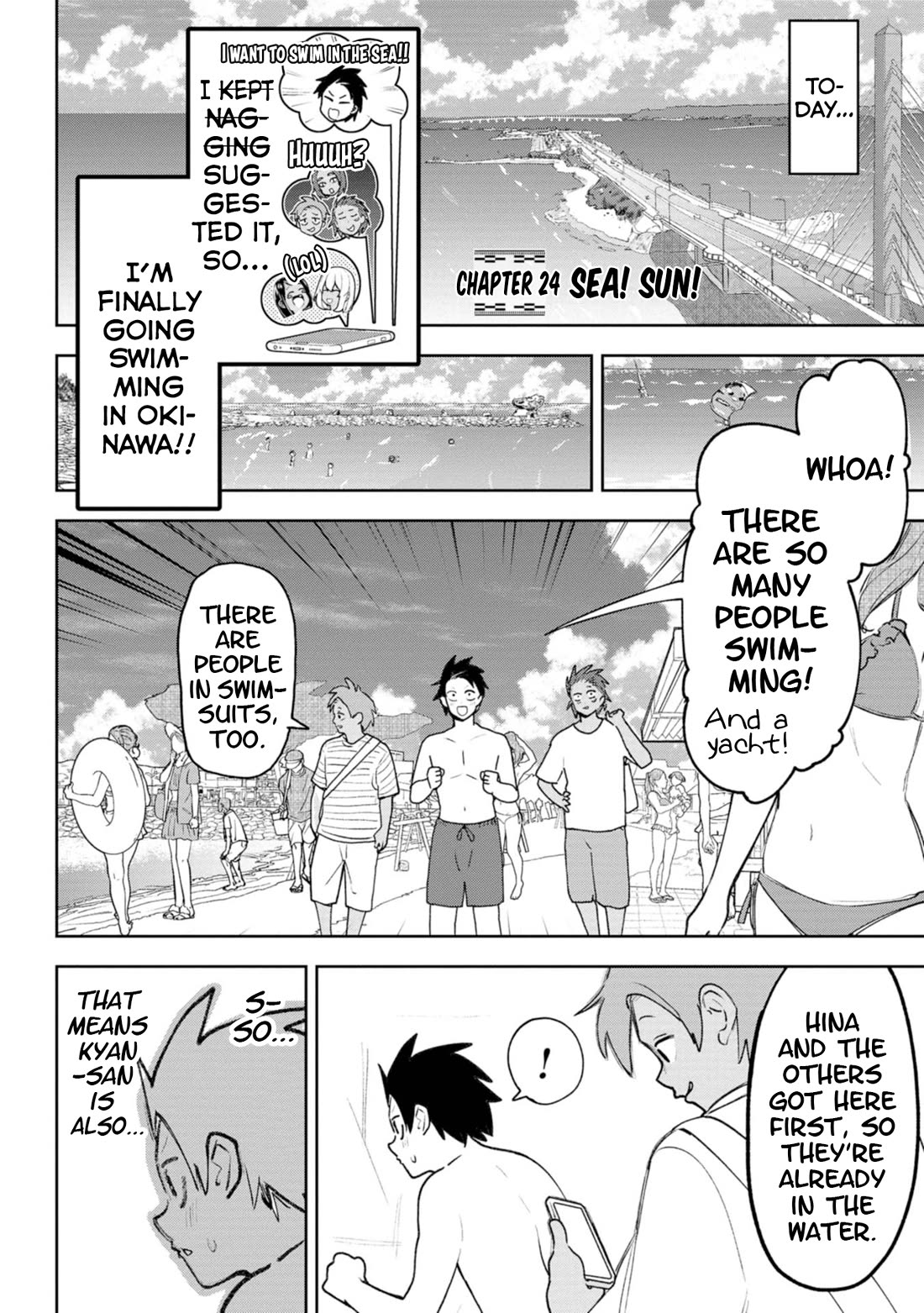 Okinawa de Suki ni Natta ko ga Hougen Sugite Tsura Sugiru Chapter 24 - Page 1