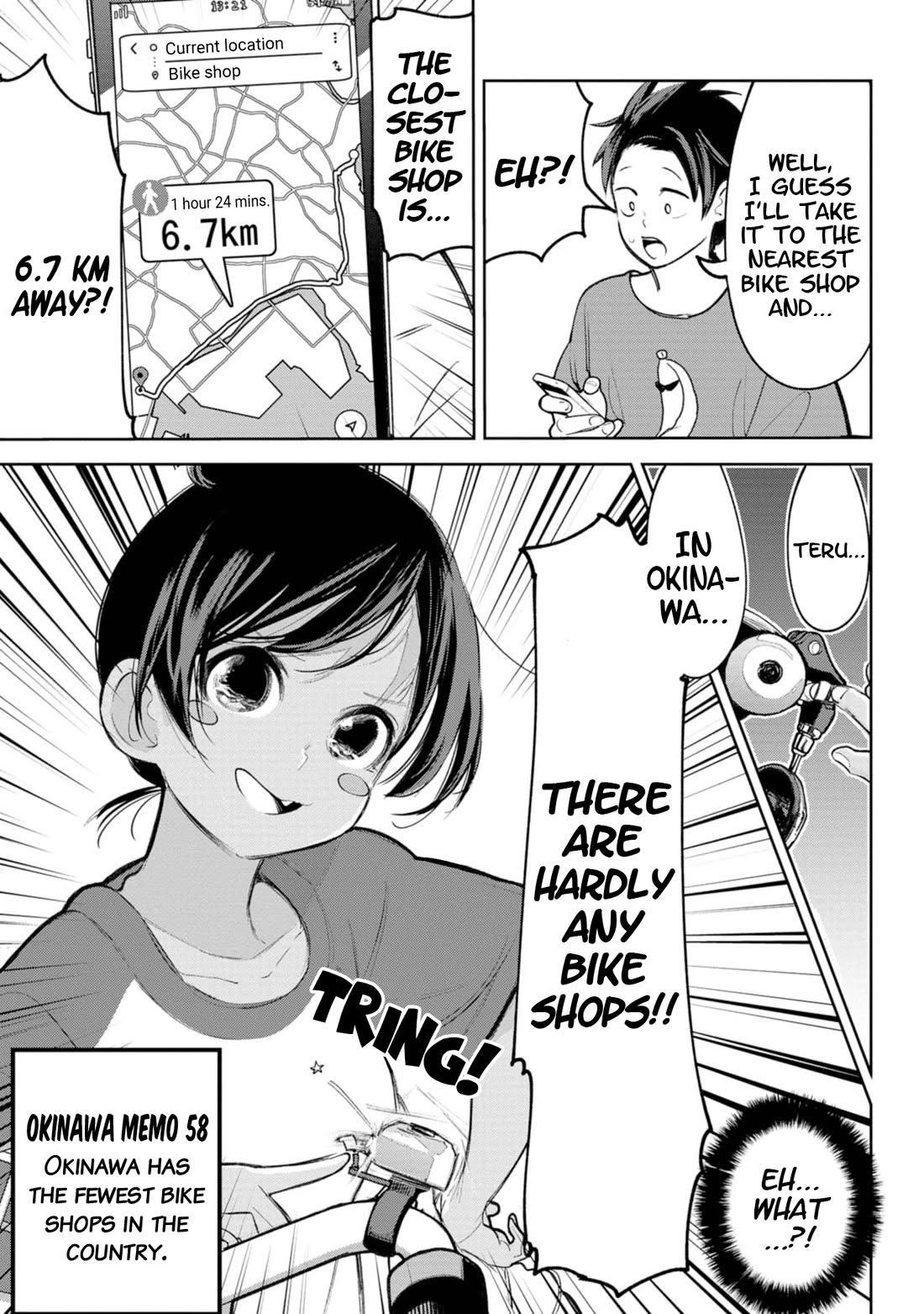 Okinawa de Suki ni Natta ko ga Hougen Sugite Tsura Sugiru Chapter 34 - Page 3