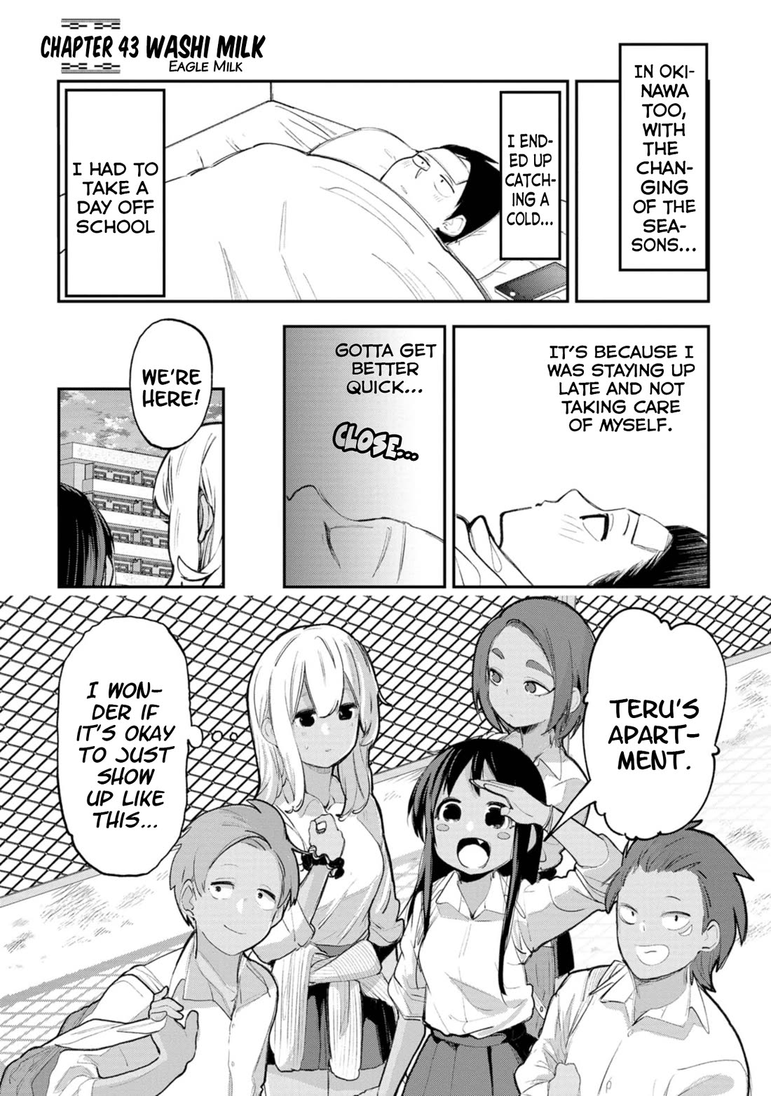 Okinawa de Suki ni Natta ko ga Hougen Sugite Tsura Sugiru Chapter 43 - Page 1