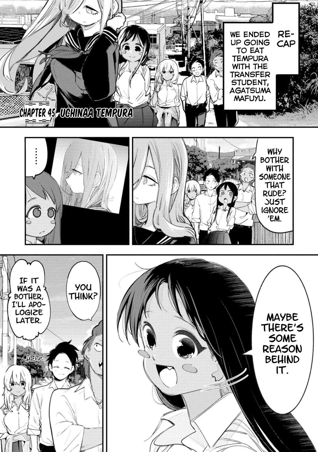 Okinawa de Suki ni Natta ko ga Hougen Sugite Tsura Sugiru Chapter 45 - Page 1