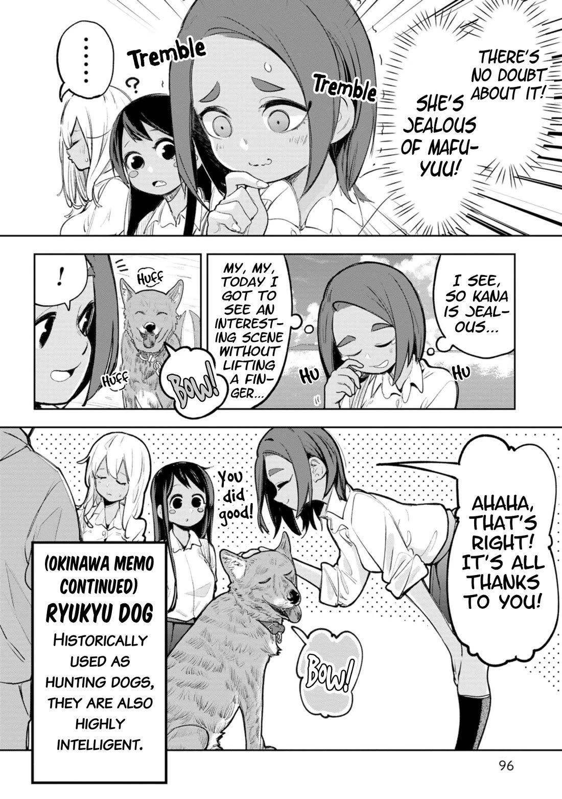 Okinawa de Suki ni Natta ko ga Hougen Sugite Tsura Sugiru Chapter 46 - Page 14