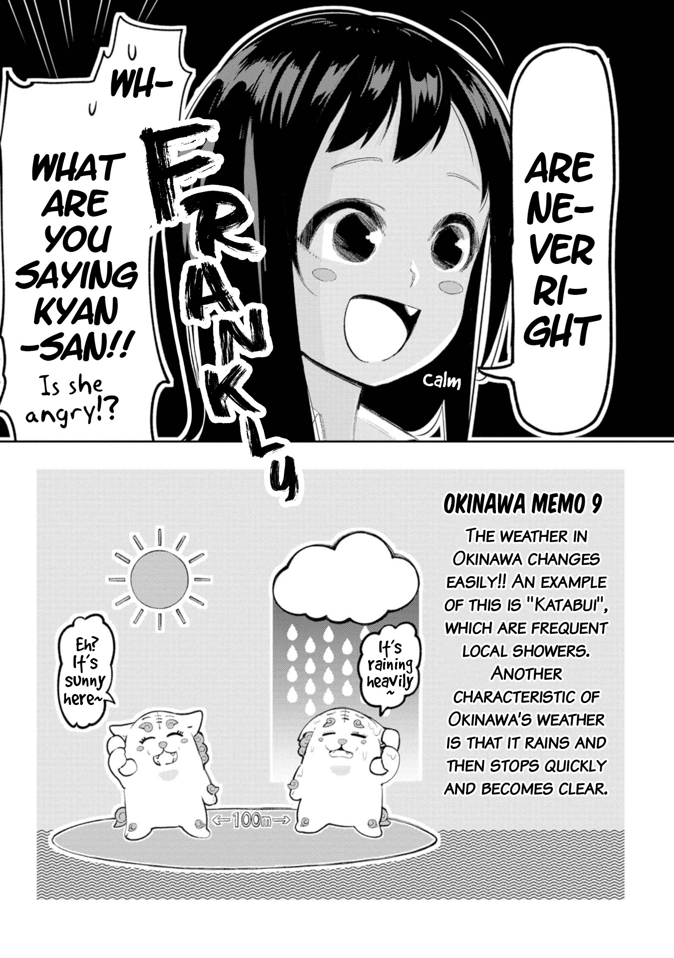 Okinawa de Suki ni Natta ko ga Hougen Sugite Tsura Sugiru Chapter 9 - Page 3