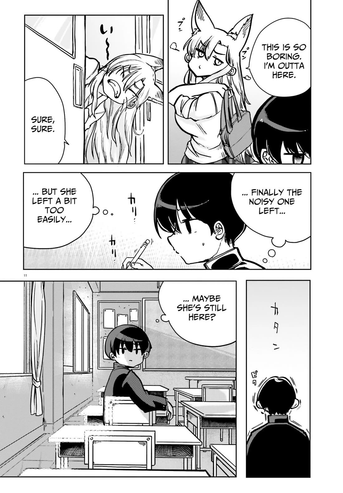 Okitsune Gal Katabami-san Chapter 1 - Page 9