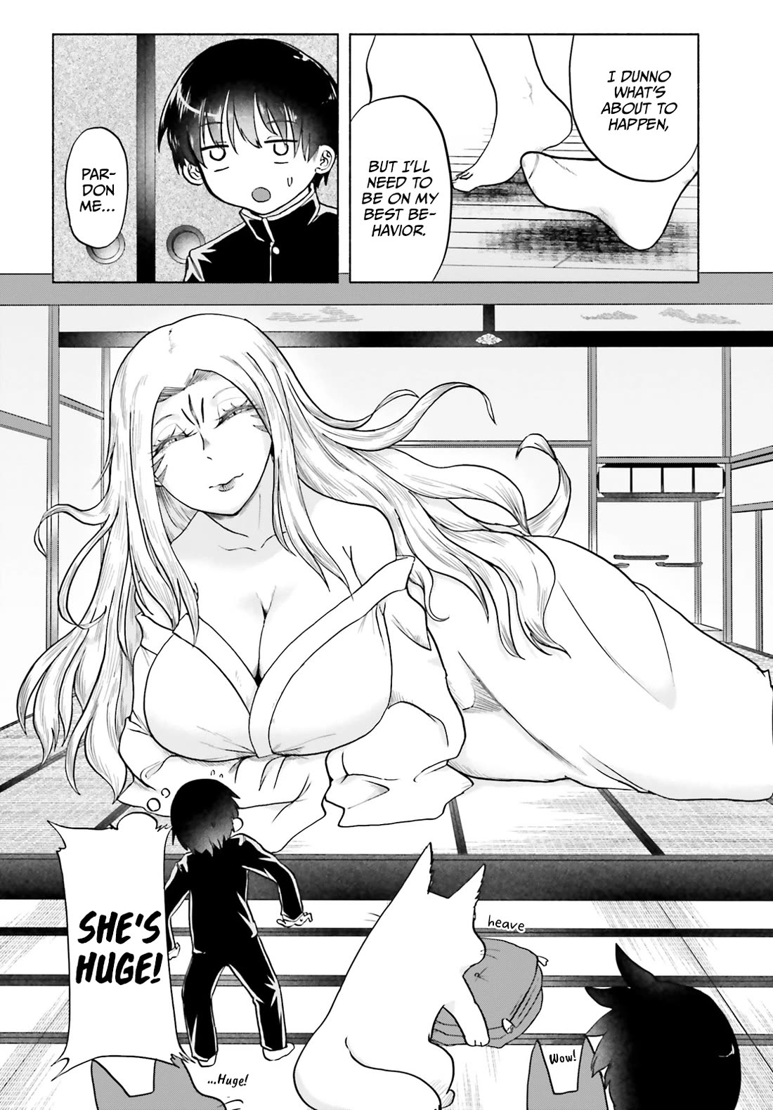 Okitsune Gal Katabami-san Chapter 15 - Page 1