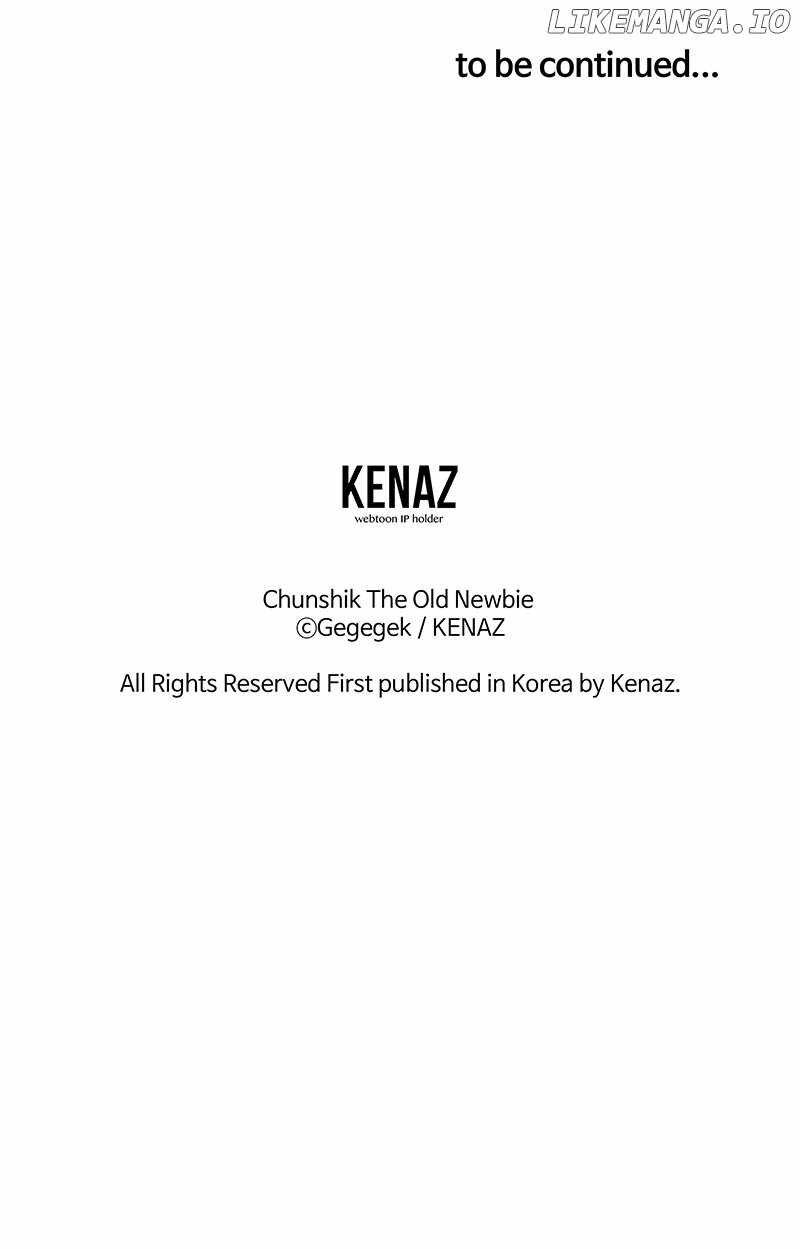 Old Newbie Kim ChunShik Chapter 42 - Page 107