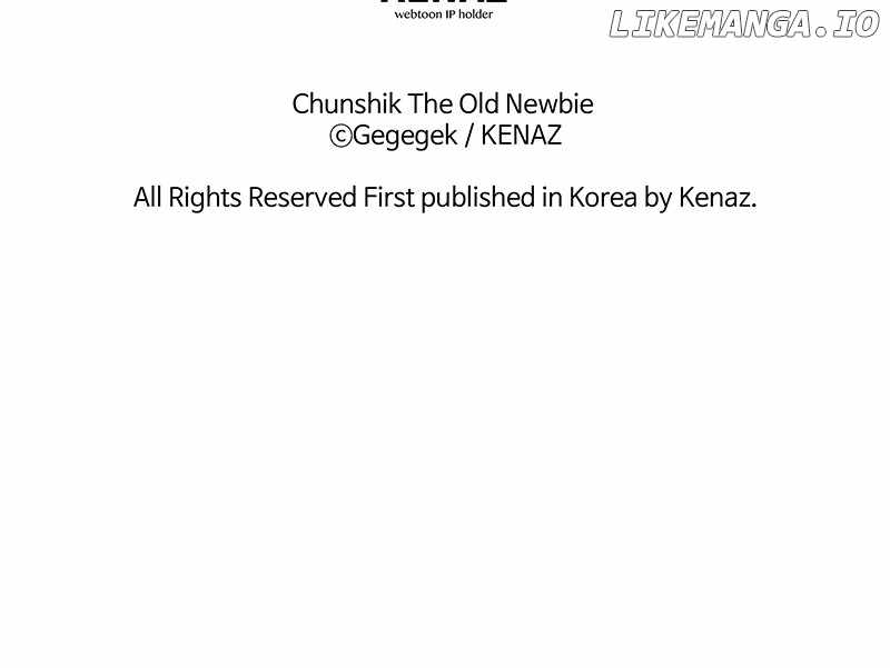 Old Newbie Kim ChunShik Chapter 43 - Page 100