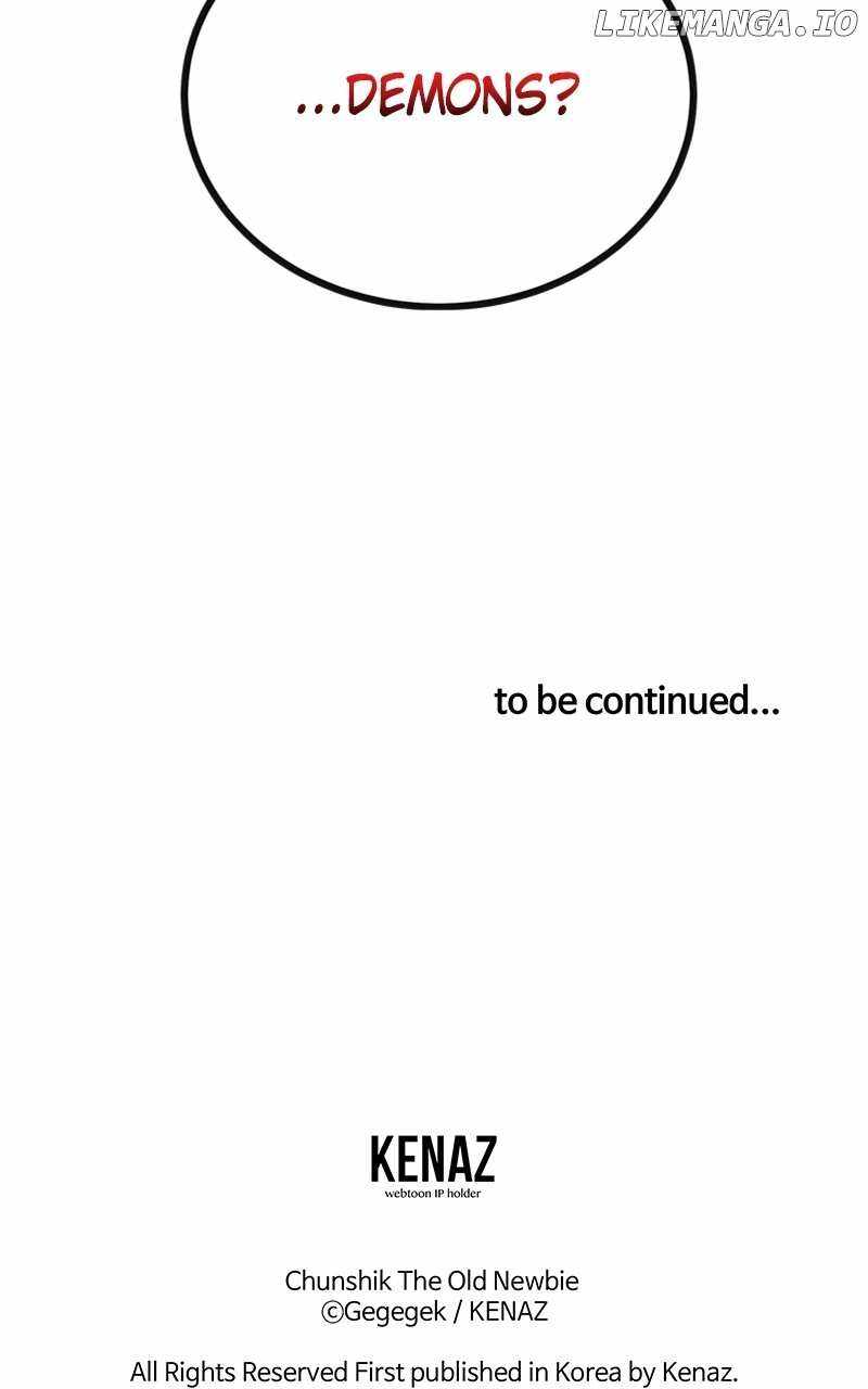 Old Newbie Kim ChunShik Chapter 59 - Page 108