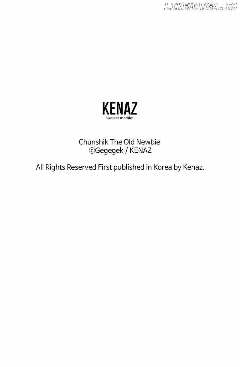 Old Newbie Kim ChunShik Chapter 66 - Page 107
