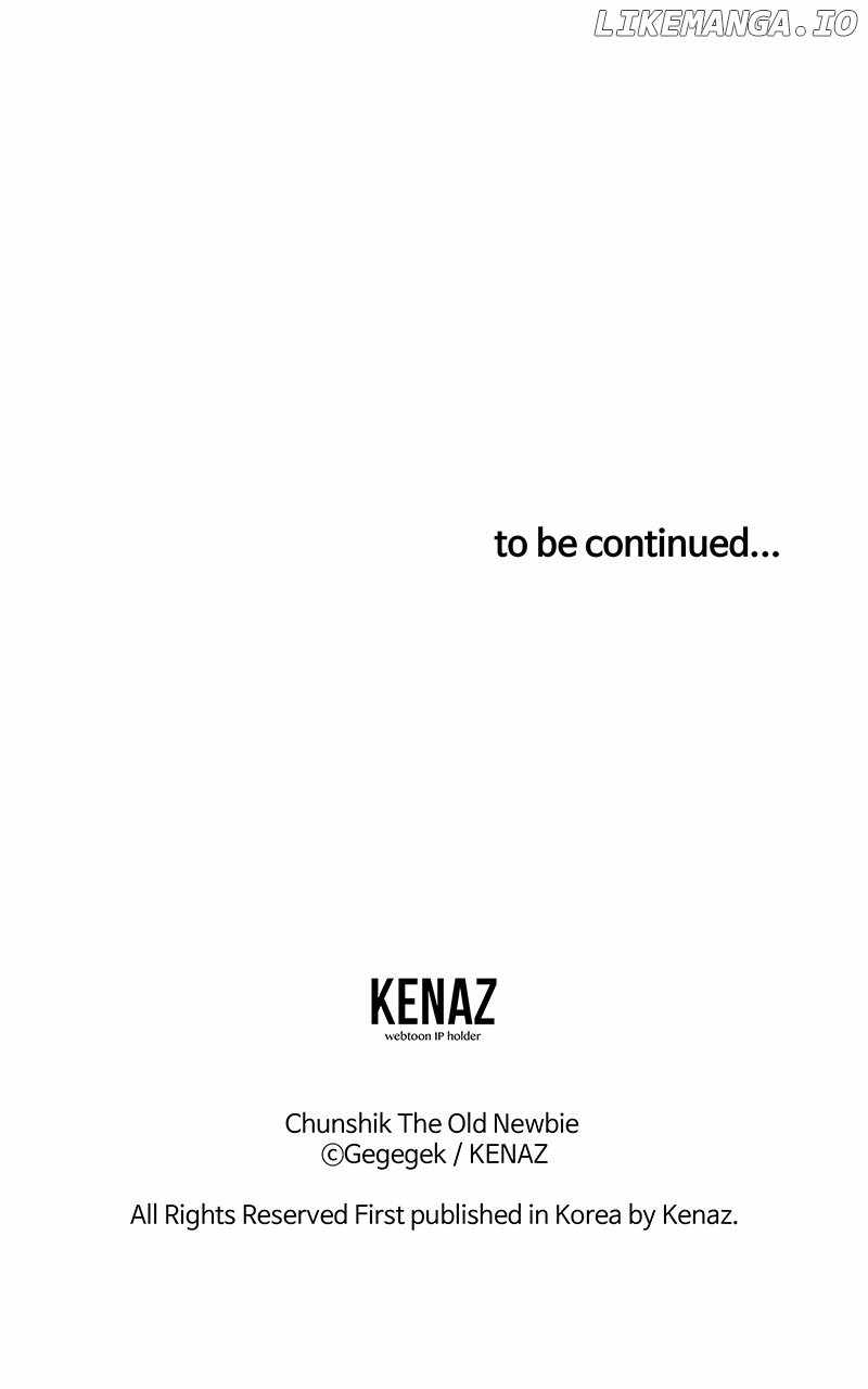 Old Newbie Kim ChunShik Chapter 71 - Page 121