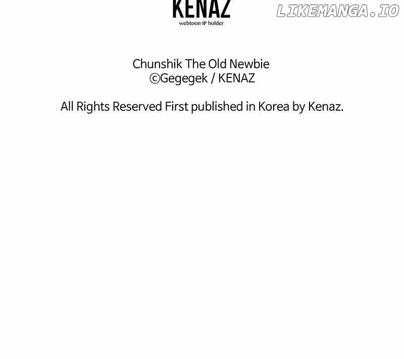 Old Newbie Kim ChunShik Chapter 73 - Page 122