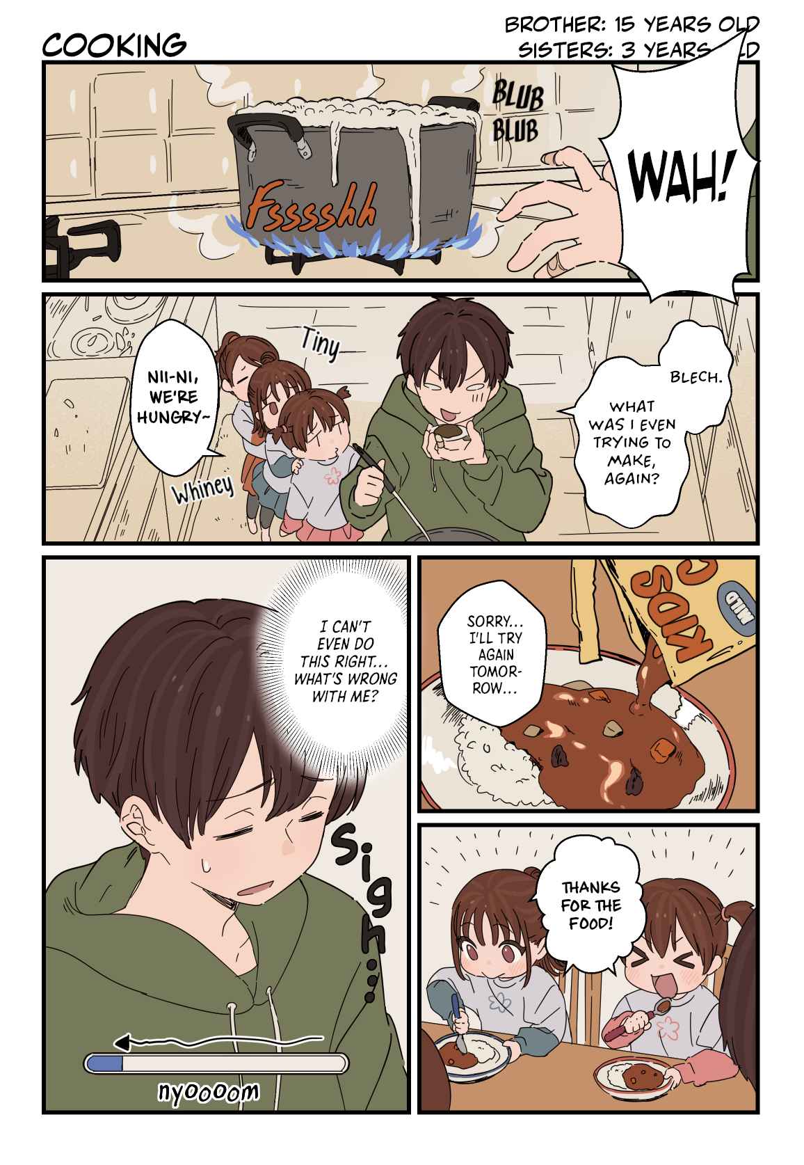 Older Brother and Triplets Chapter 10 - Page 1