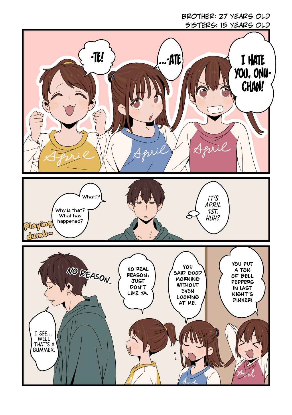 Older Brother and Triplets Chapter 17 - Page 3