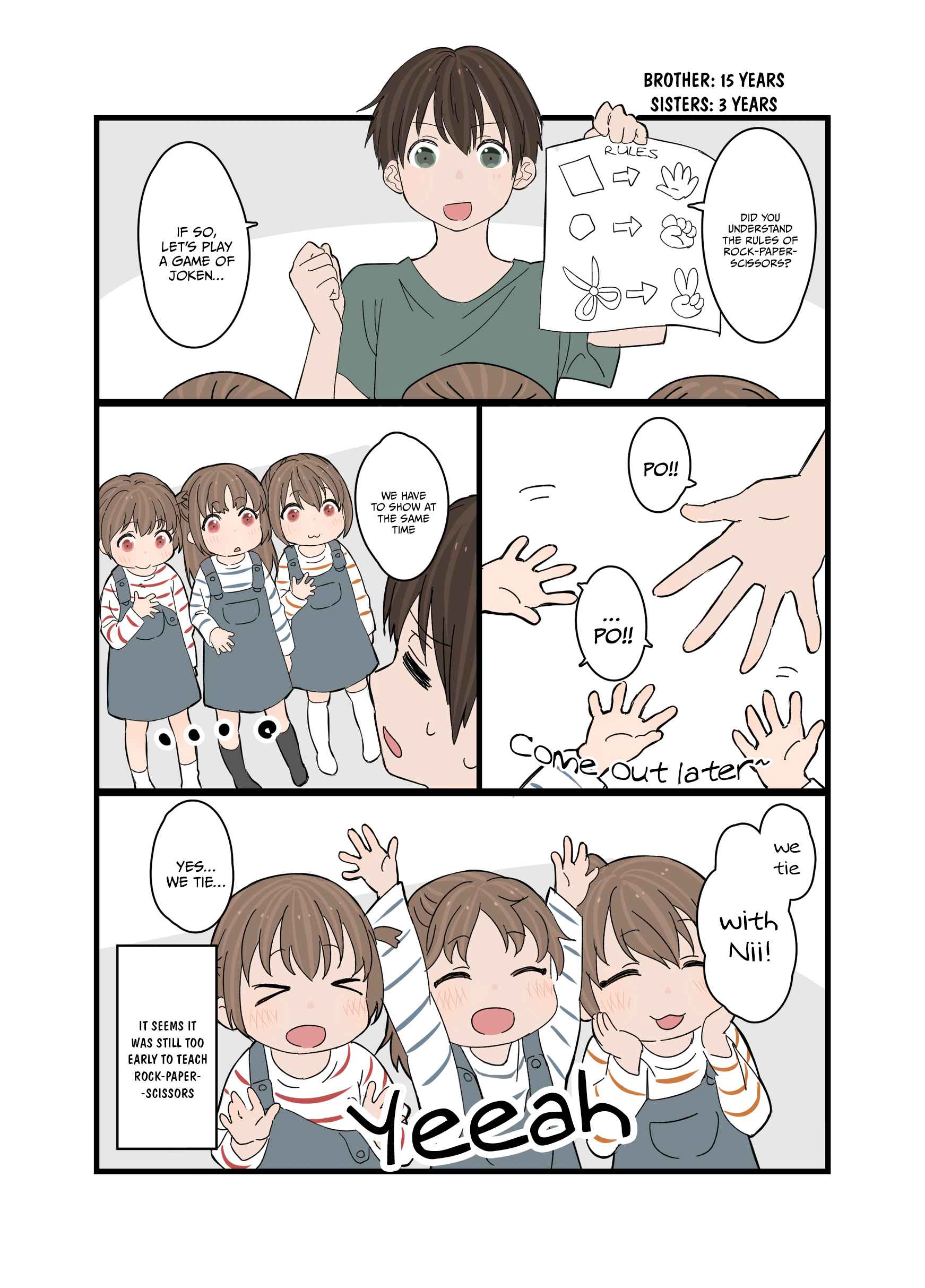 Older Brother and Triplets Chapter 3 - Page 1