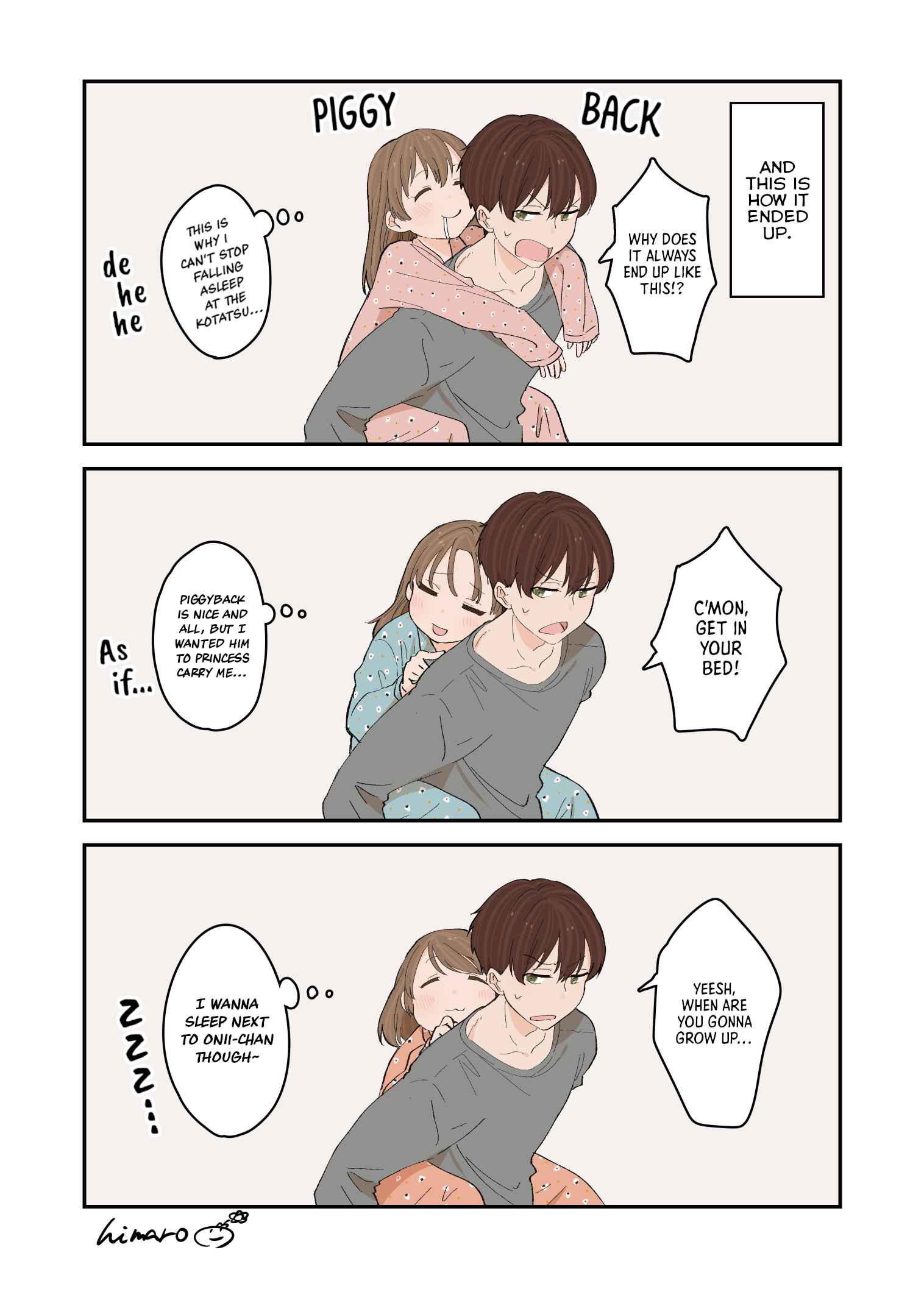 Older Brother and Triplets Chapter 4 - Page 4
