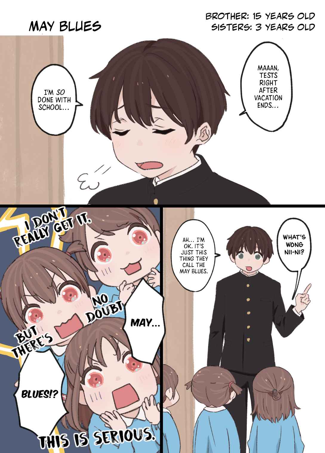 Older Brother and Triplets Chapter 6 - Page 1