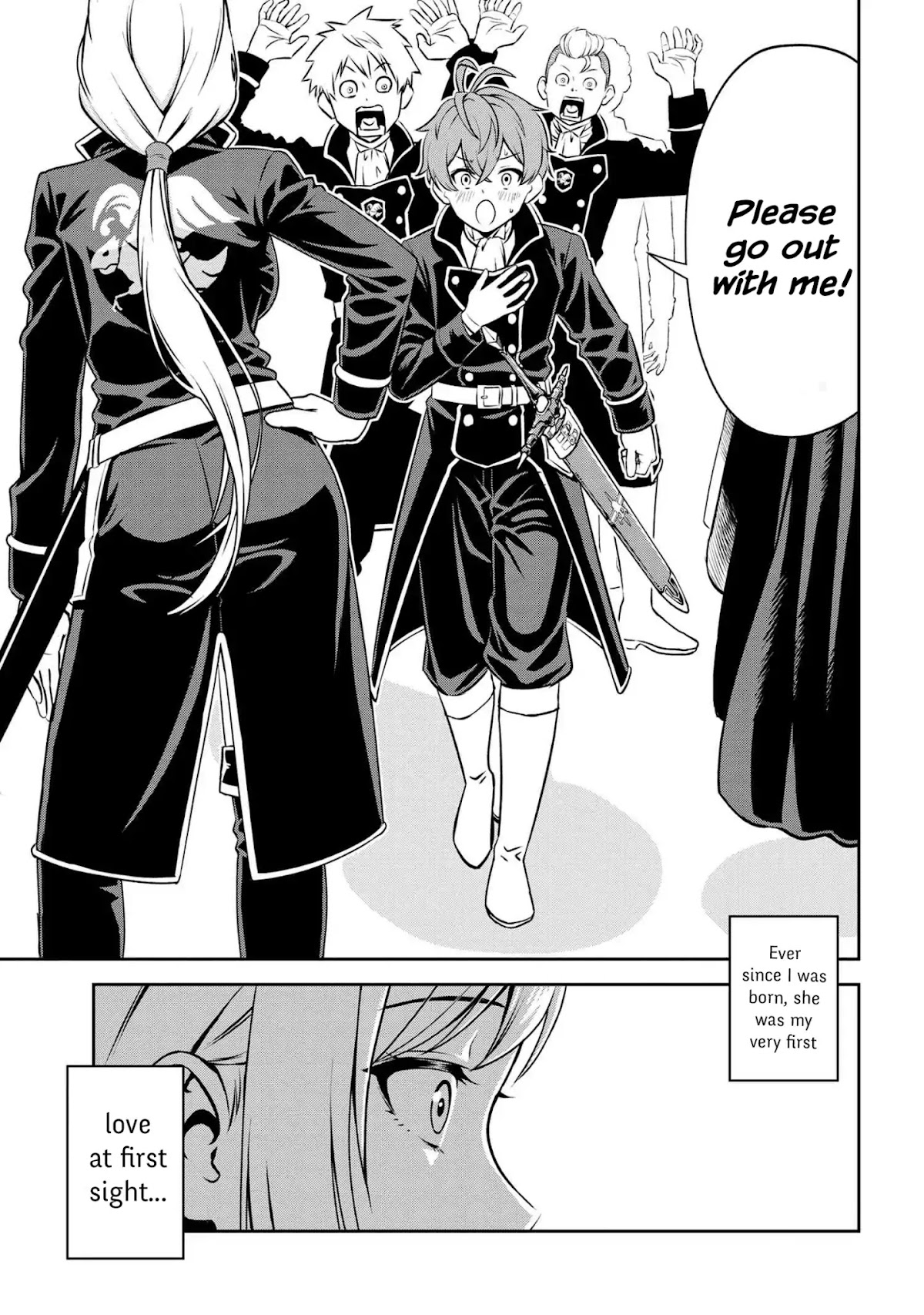 Older Elite Knight Is Cute Only in Front of Me Chapter 1.1 - Page 11