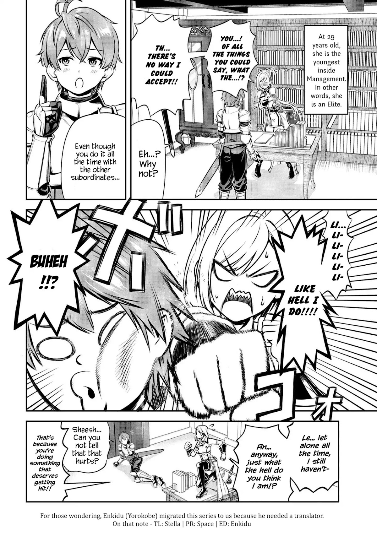 Older Elite Knight Is Cute Only in Front of Me Chapter 1.1 - Page 4