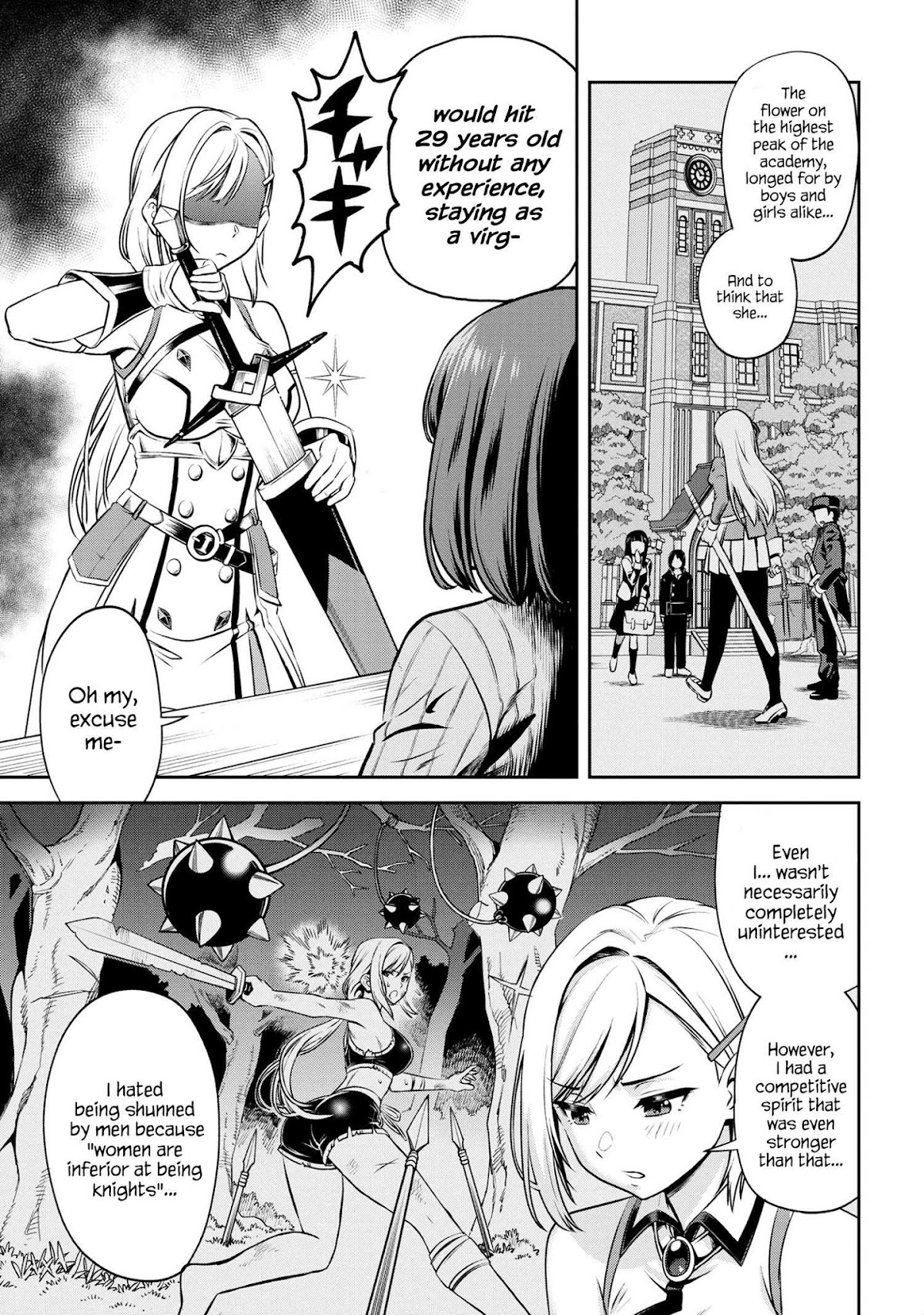 Older Elite Knight Is Cute Only in Front of Me Chapter 1.2 - Page 8