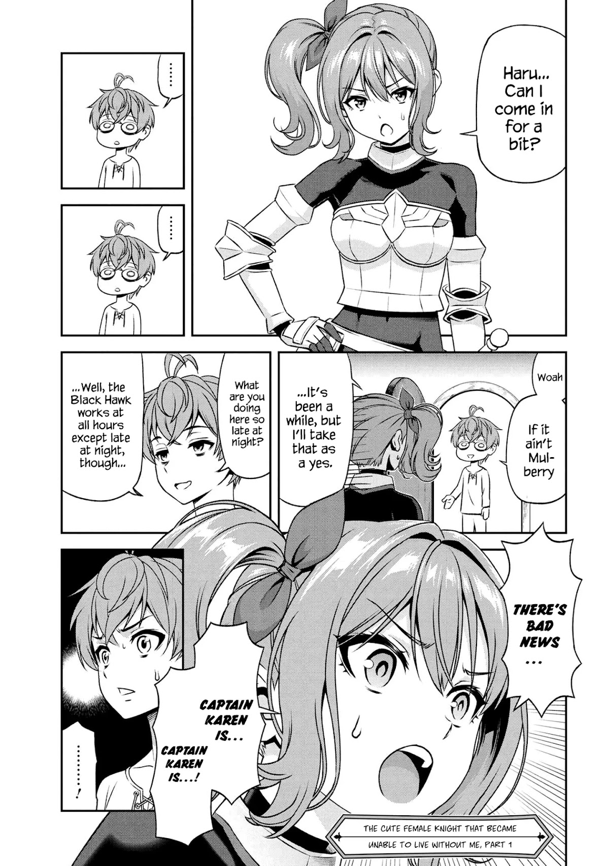 Older Elite Knight Is Cute Only in Front of Me Chapter 10.1 - Page 11