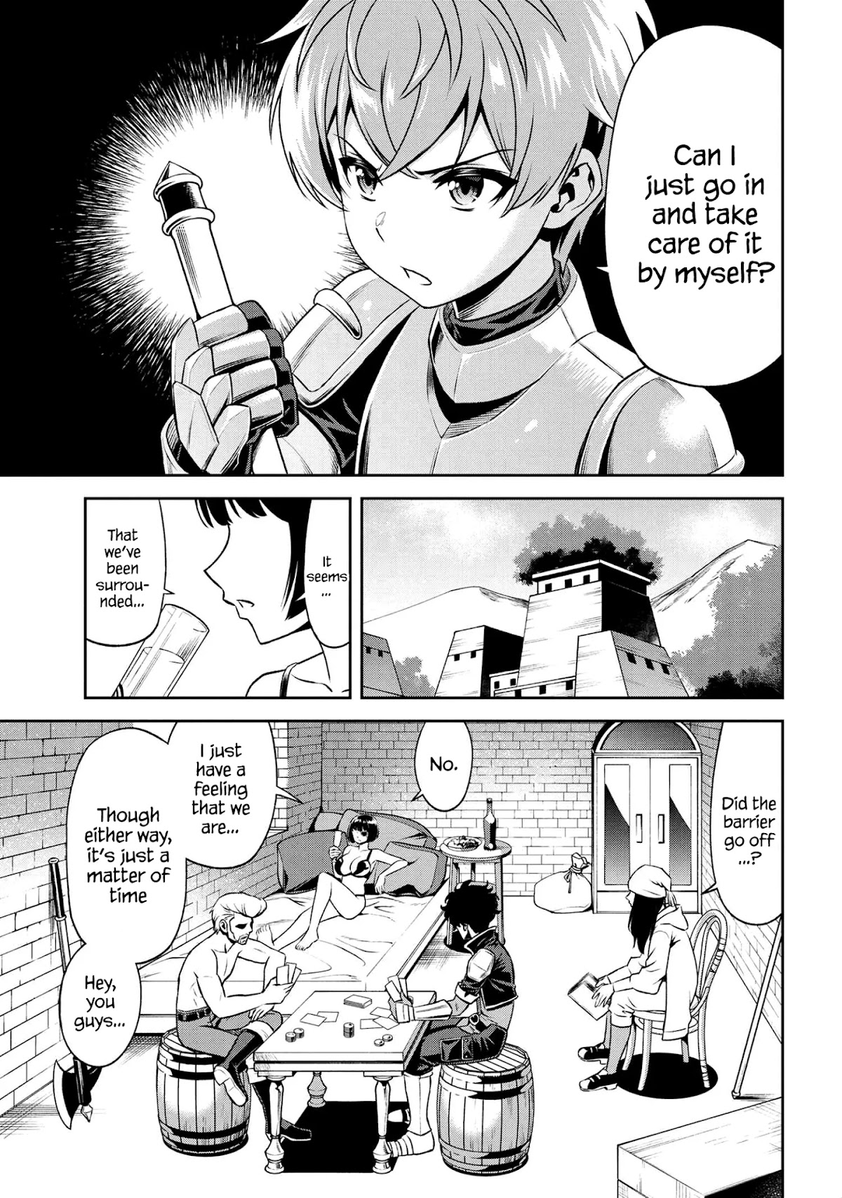 Older Elite Knight Is Cute Only in Front of Me Chapter 11.2 - Page 7