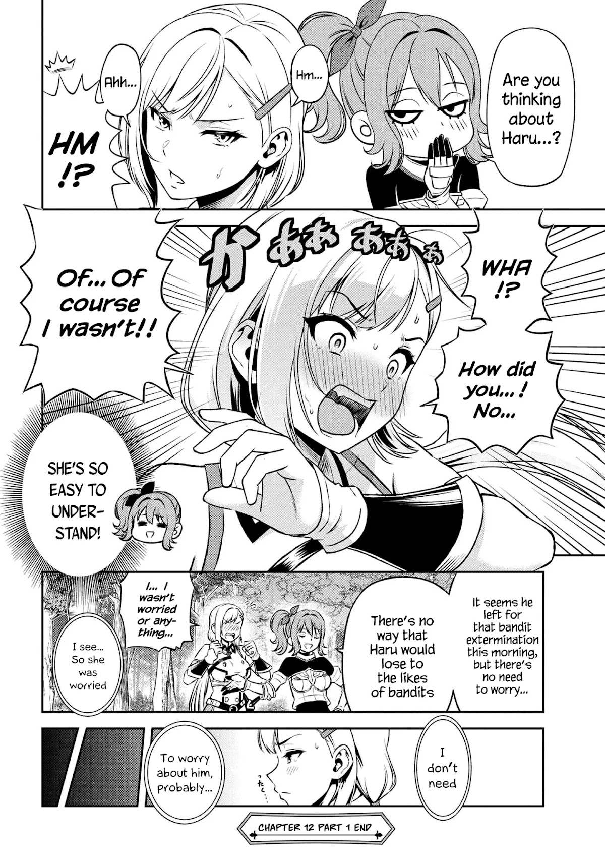 Older Elite Knight Is Cute Only in Front of Me Chapter 12.1 - Page 6