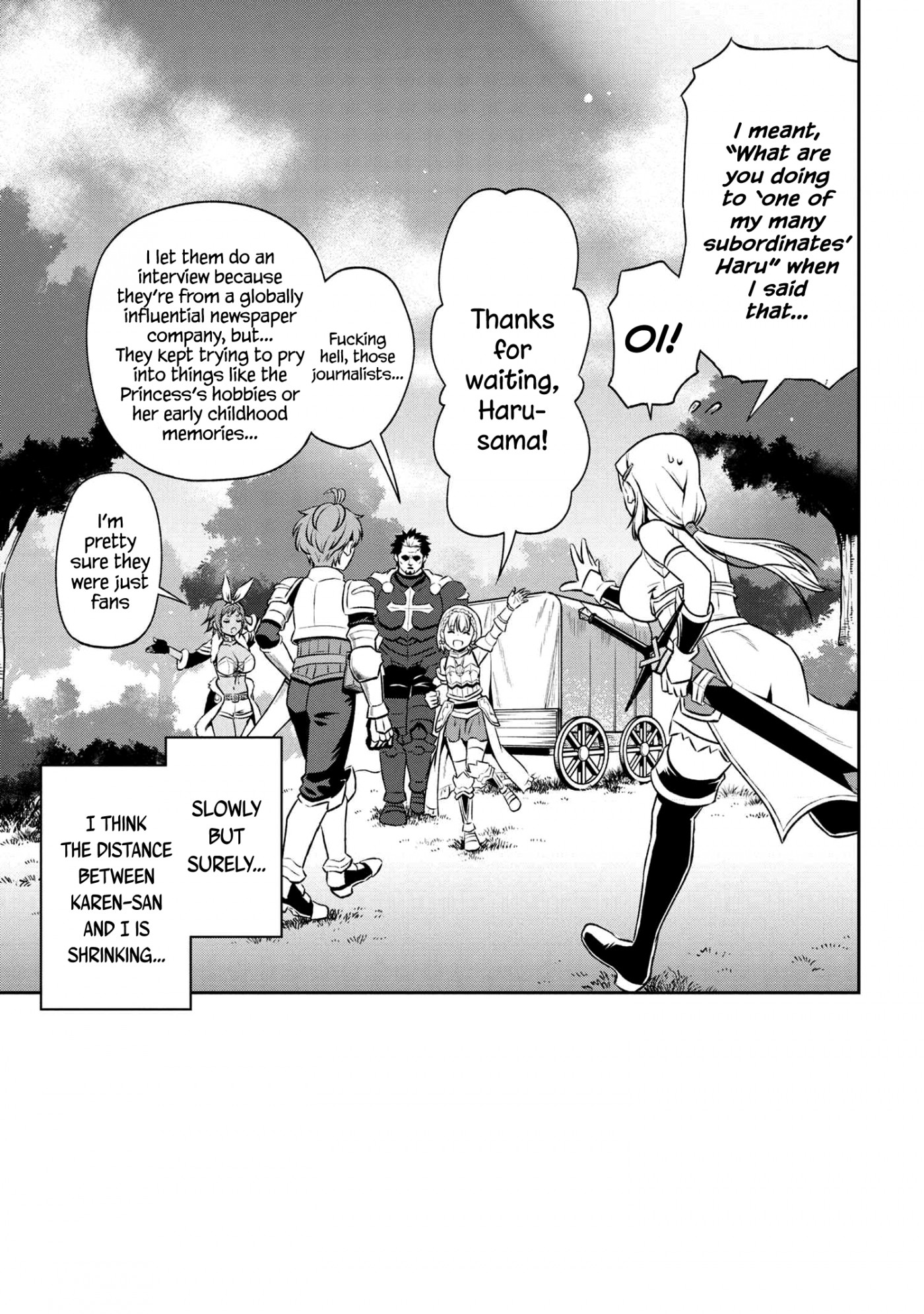 Older Elite Knight Is Cute Only in Front of Me Chapter 14.2 - Page 17