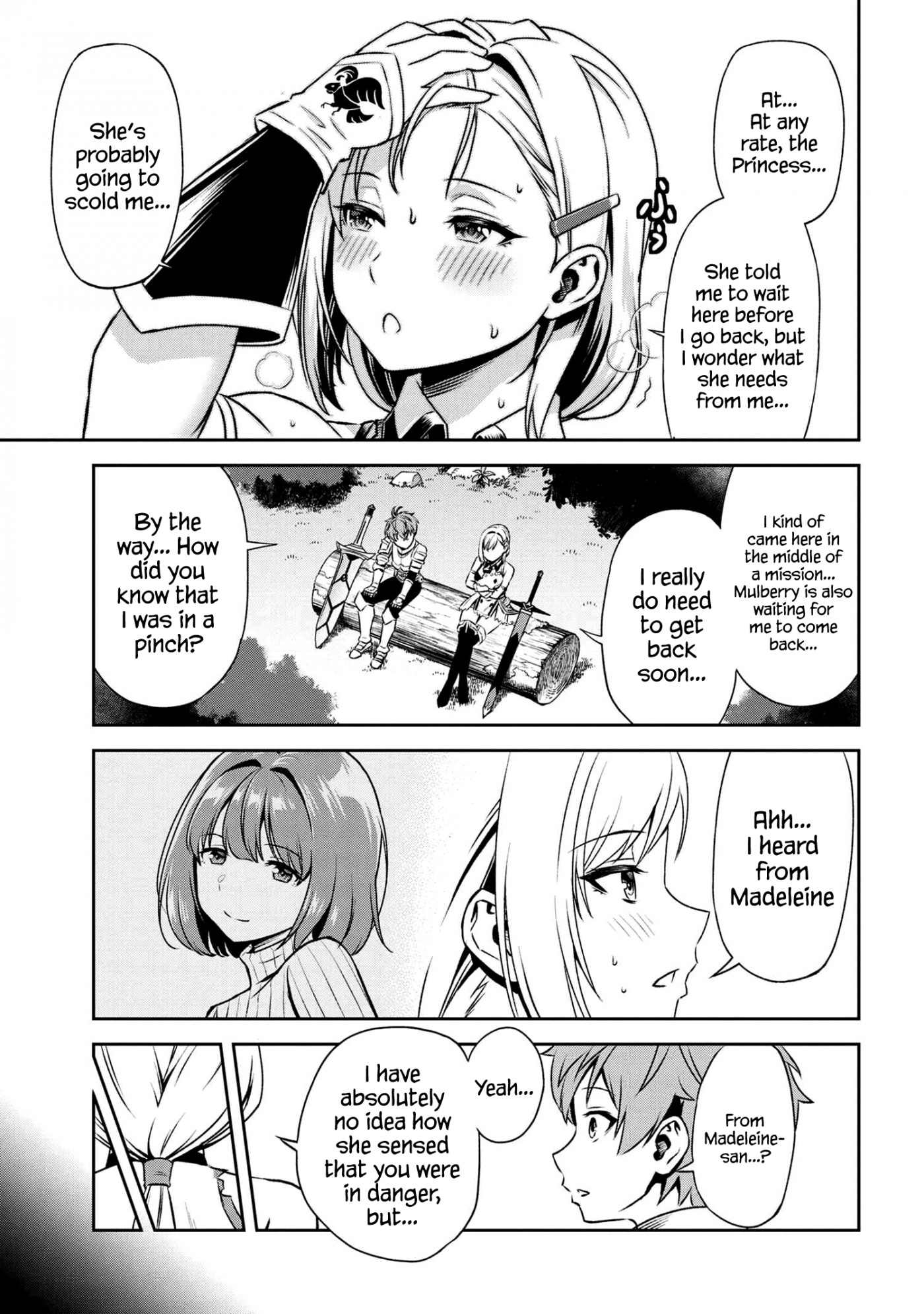 Older Elite Knight Is Cute Only in Front of Me Chapter 14.2 - Page 9