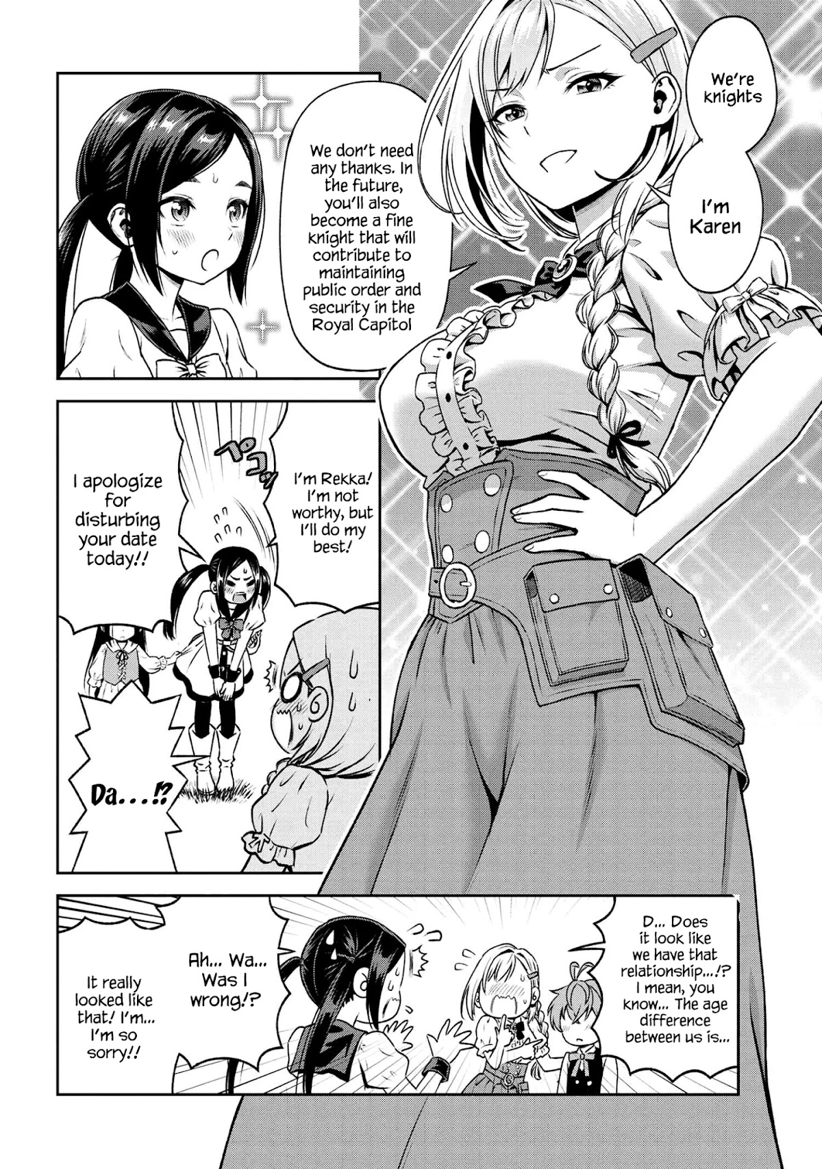 Older Elite Knight Is Cute Only in Front of Me Chapter 16.2 - Page 17