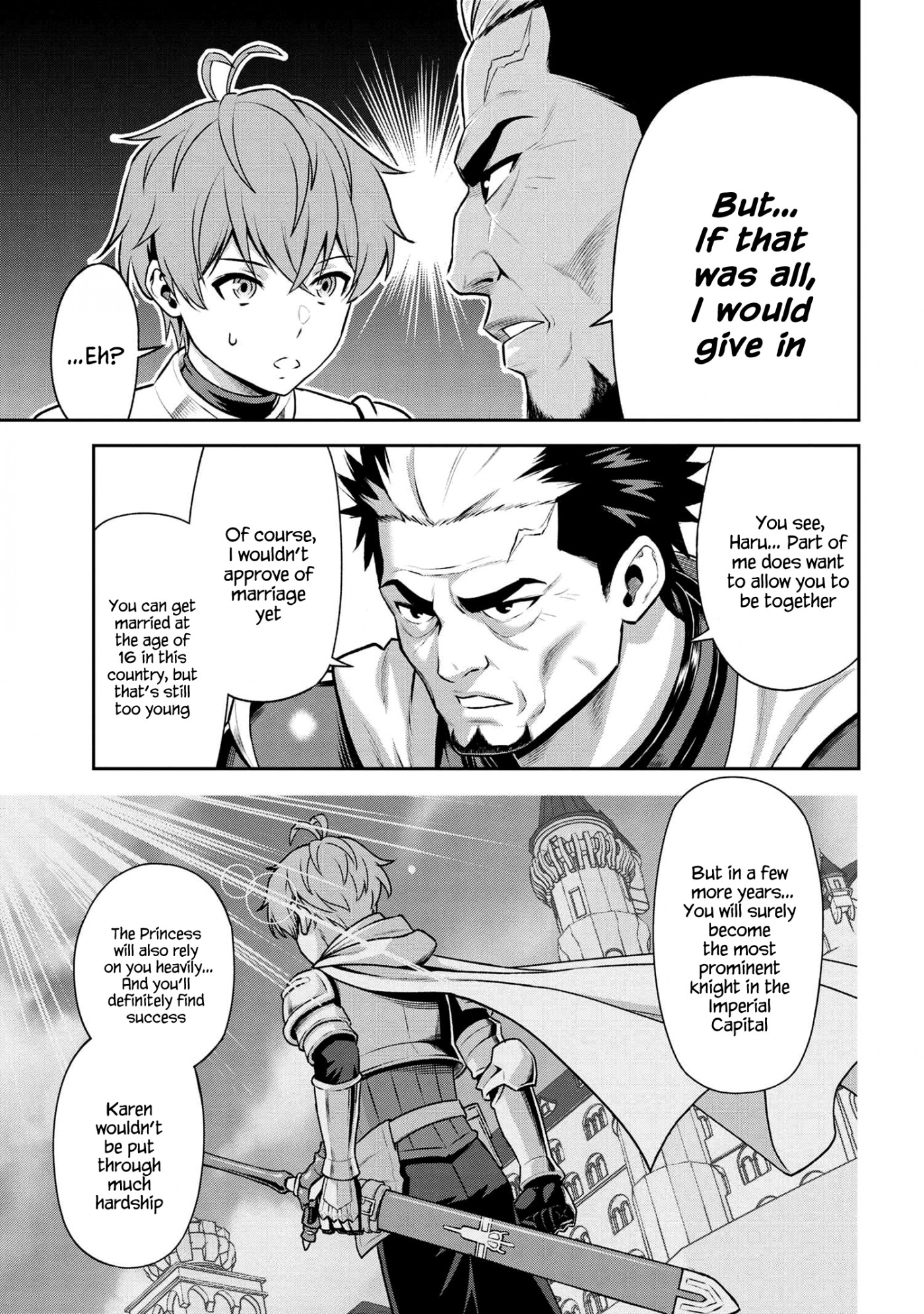 Older Elite Knight Is Cute Only in Front of Me Chapter 18.1 - Page 9