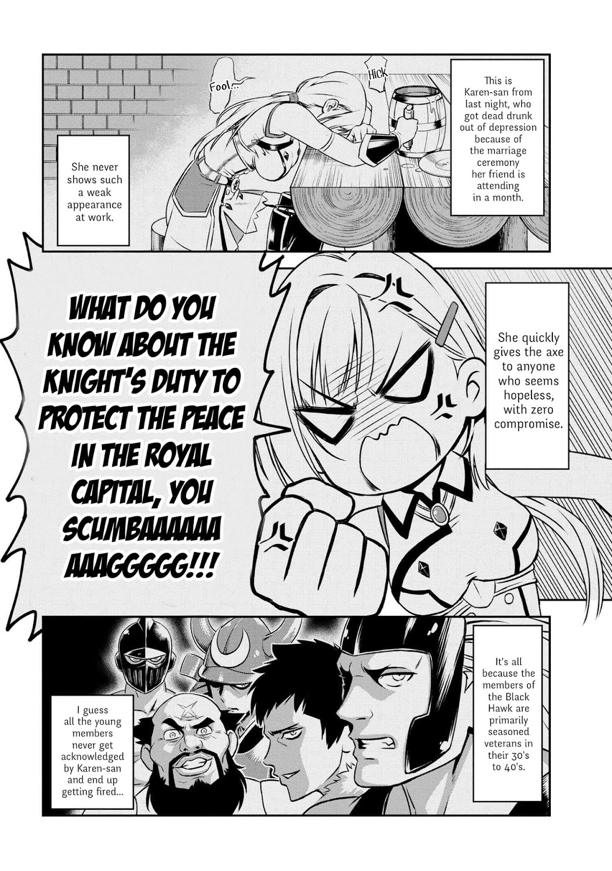 Older Elite Knight Is Cute Only in Front of Me Chapter 2.1 - Page 6