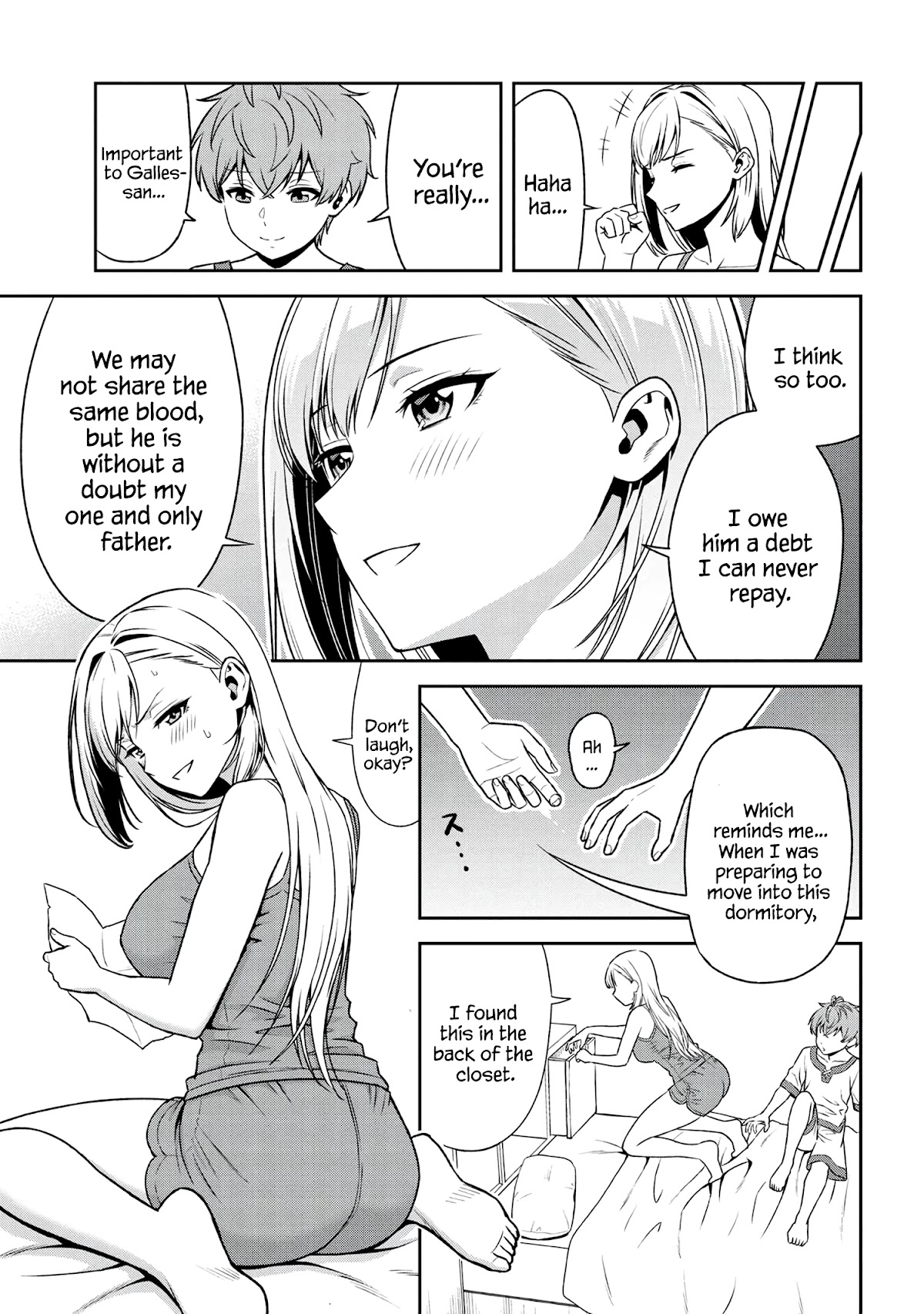Older Elite Knight Is Cute Only in Front of Me Chapter 21.1 - Page 5