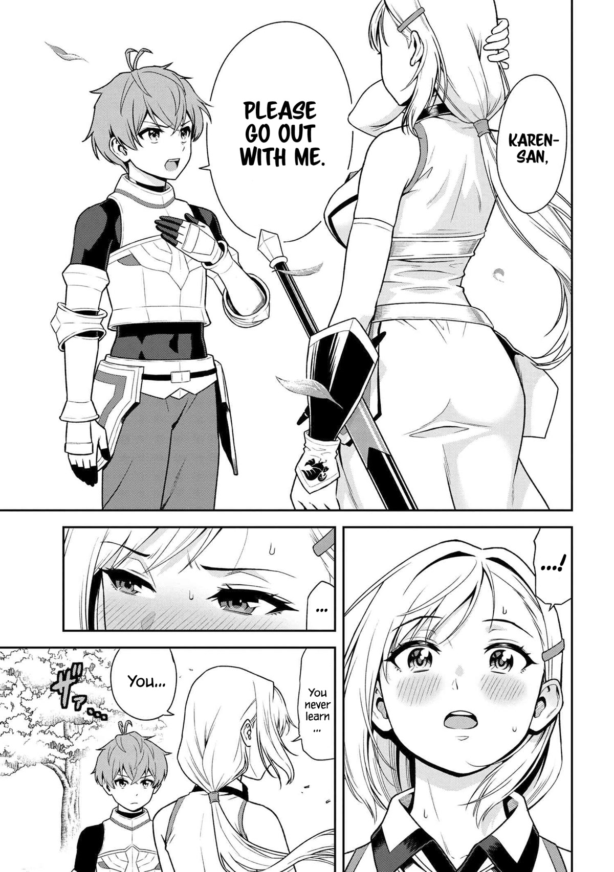 Older Elite Knight Is Cute Only in Front of Me Chapter 25.2 - Page 7