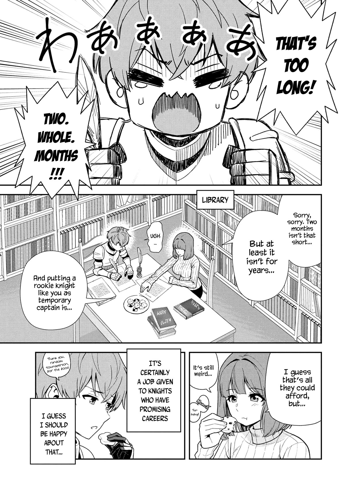 Older Elite Knight Is Cute Only in Front of Me Chapter 28.1 - Page 7