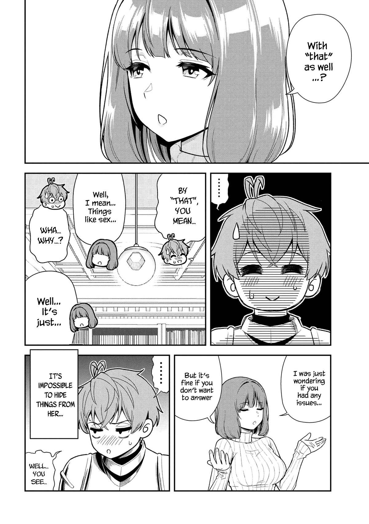 Older Elite Knight Is Cute Only in Front of Me Chapter 28.1 - Page 10