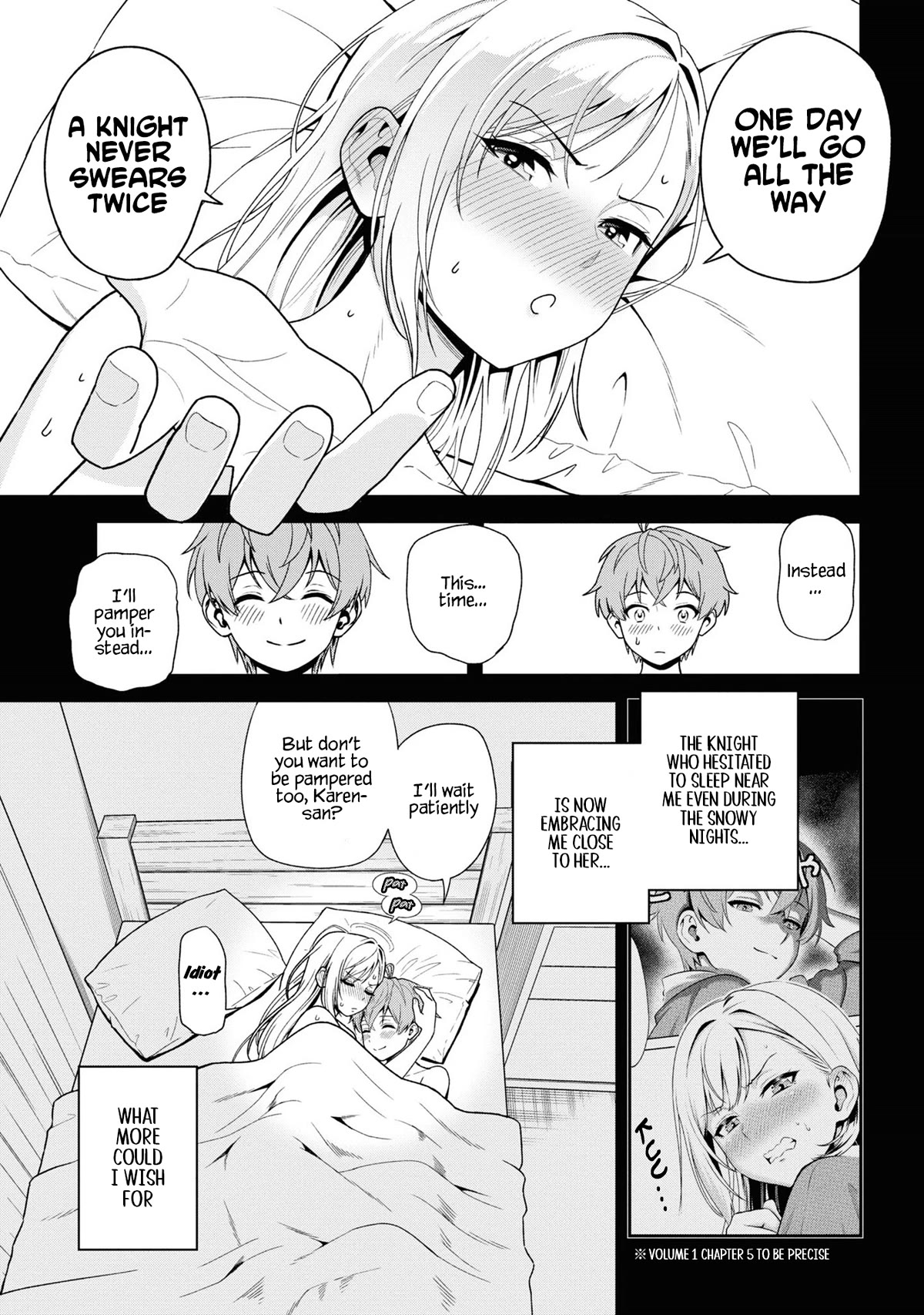 Older Elite Knight Is Cute Only in Front of Me Chapter 28.2 - Page 7
