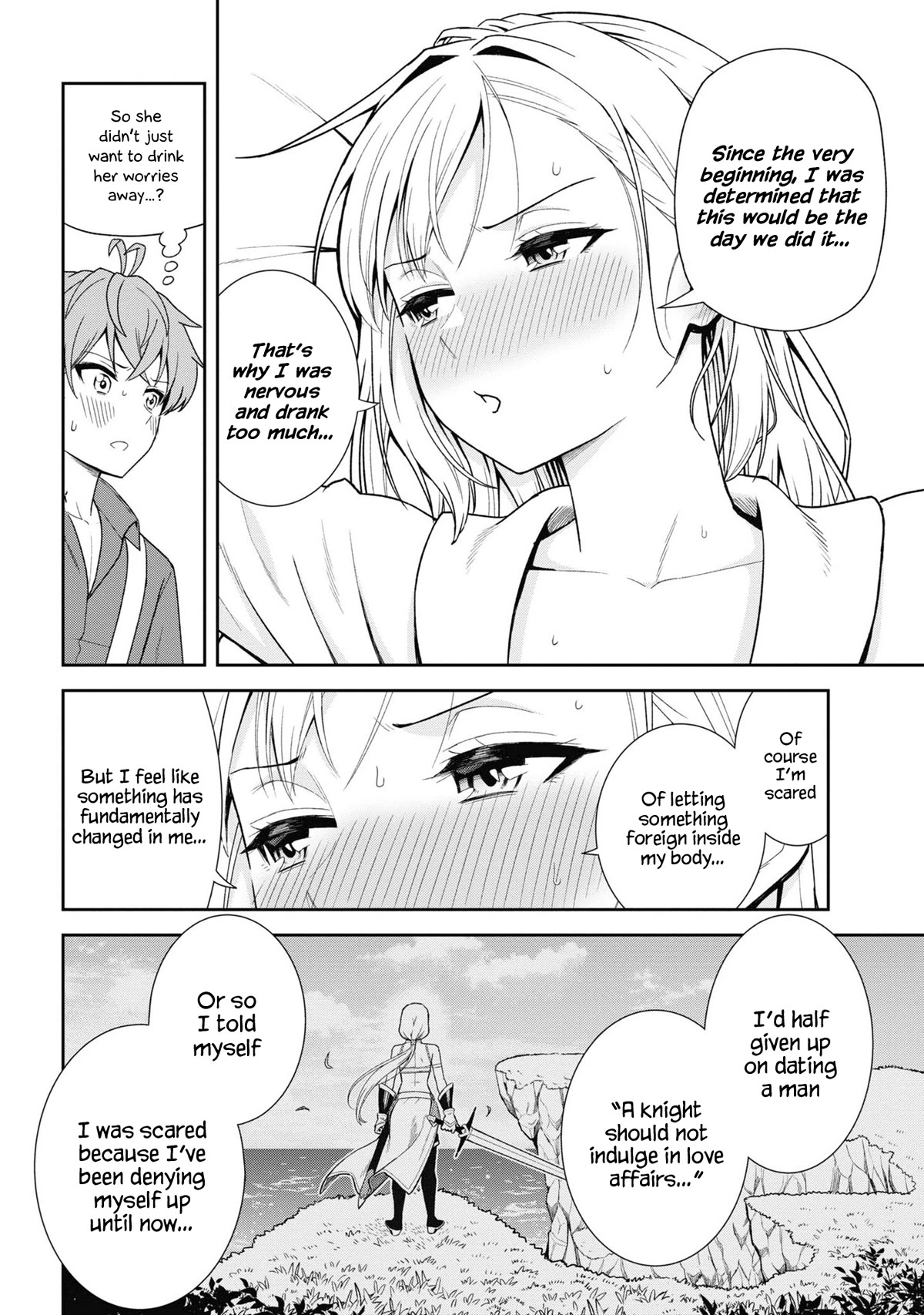 Older Elite Knight Is Cute Only in Front of Me Chapter 29.2 - Page 11