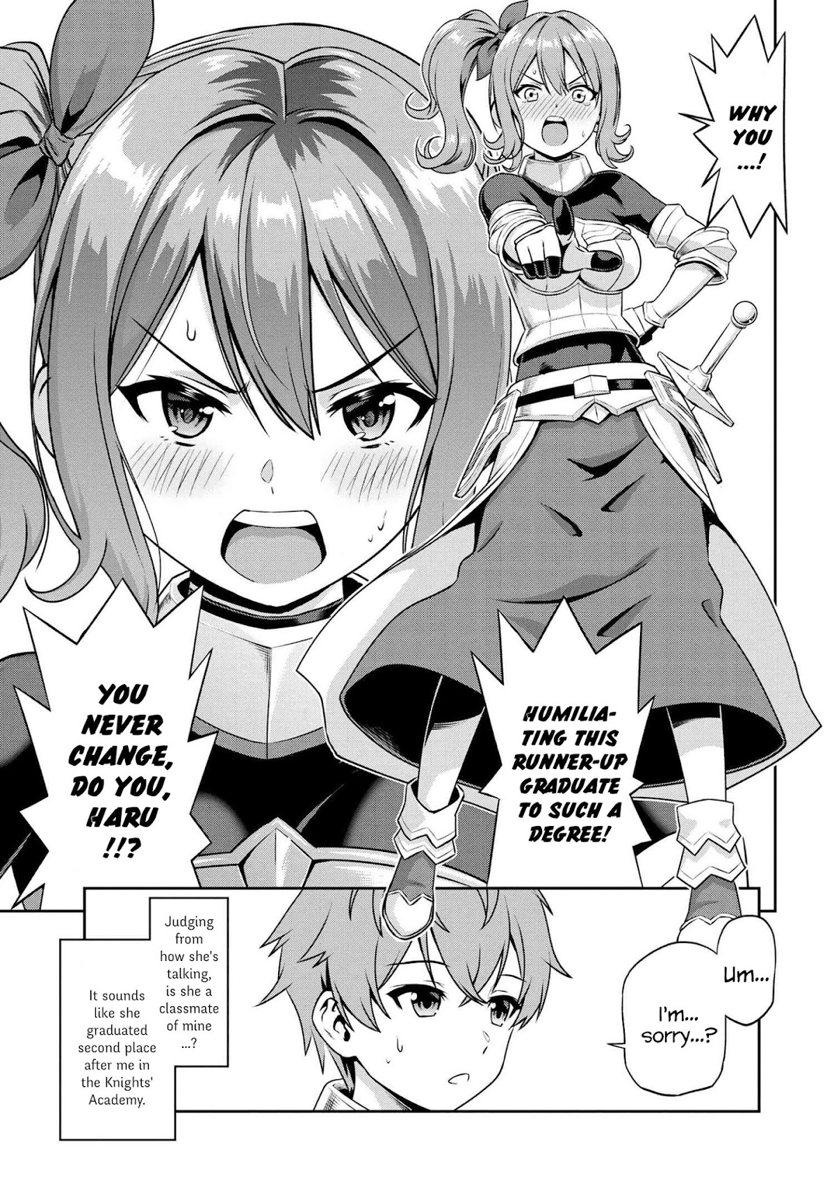 Older Elite Knight Is Cute Only in Front of Me Chapter 3.1 - Page 5