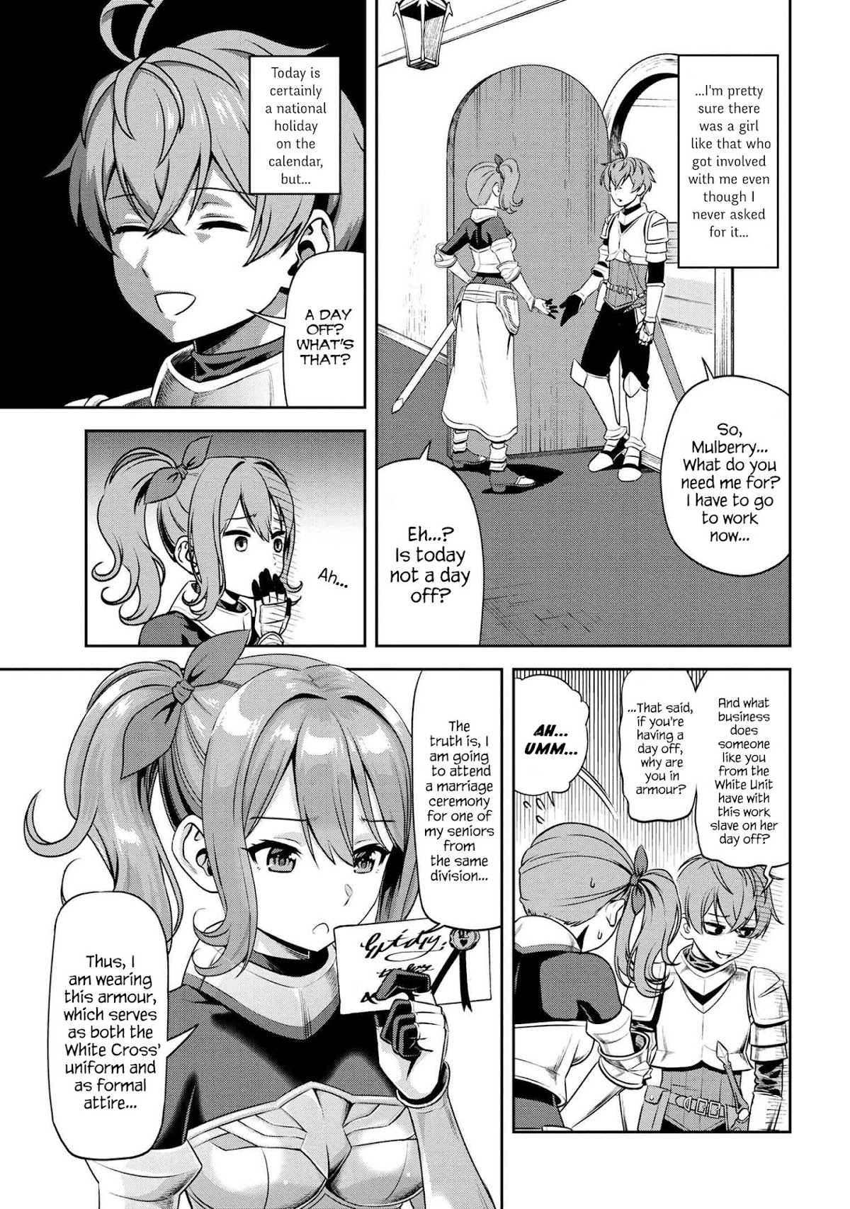 Older Elite Knight Is Cute Only in Front of Me Chapter 3.1 - Page 9