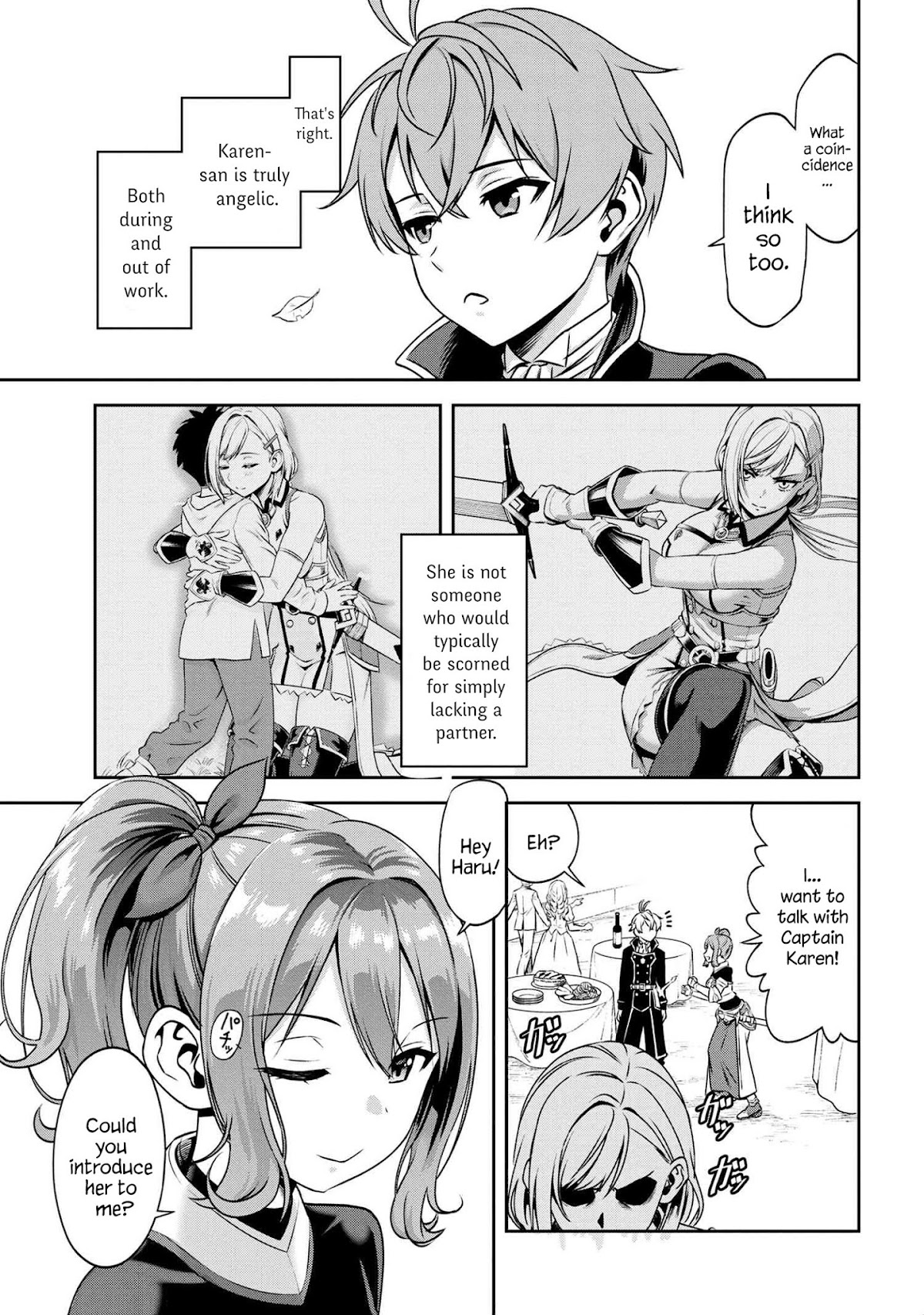 Older Elite Knight Is Cute Only in Front of Me Chapter 3.2 - Page 4