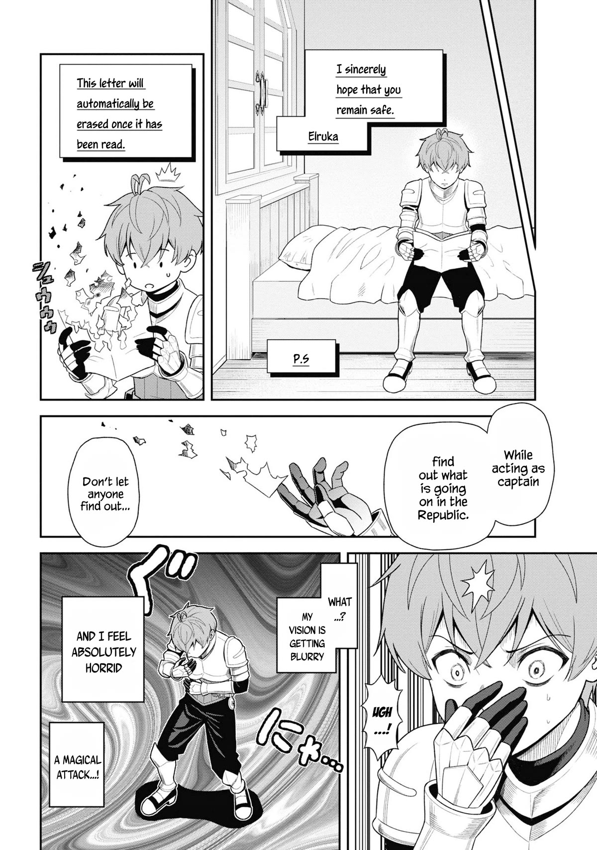 Older Elite Knight Is Cute Only in Front of Me Chapter 31.1 - Page 12