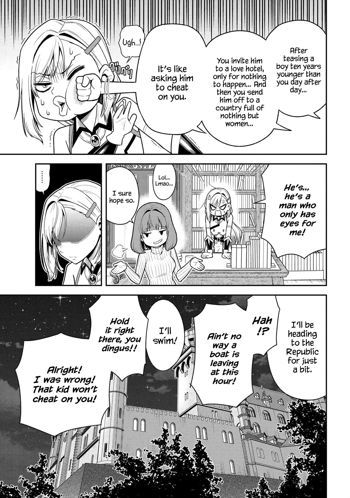 Older Elite Knight Is Cute Only in Front of Me Chapter 36.2 - Page 14