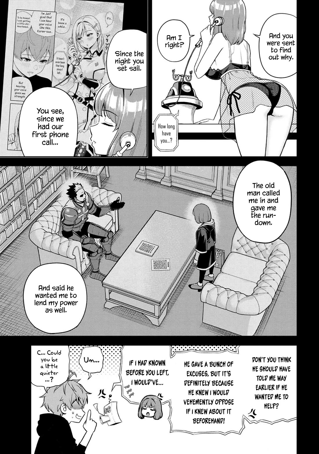 Older Elite Knight Is Cute Only in Front of Me Chapter 39.1 - Page 3