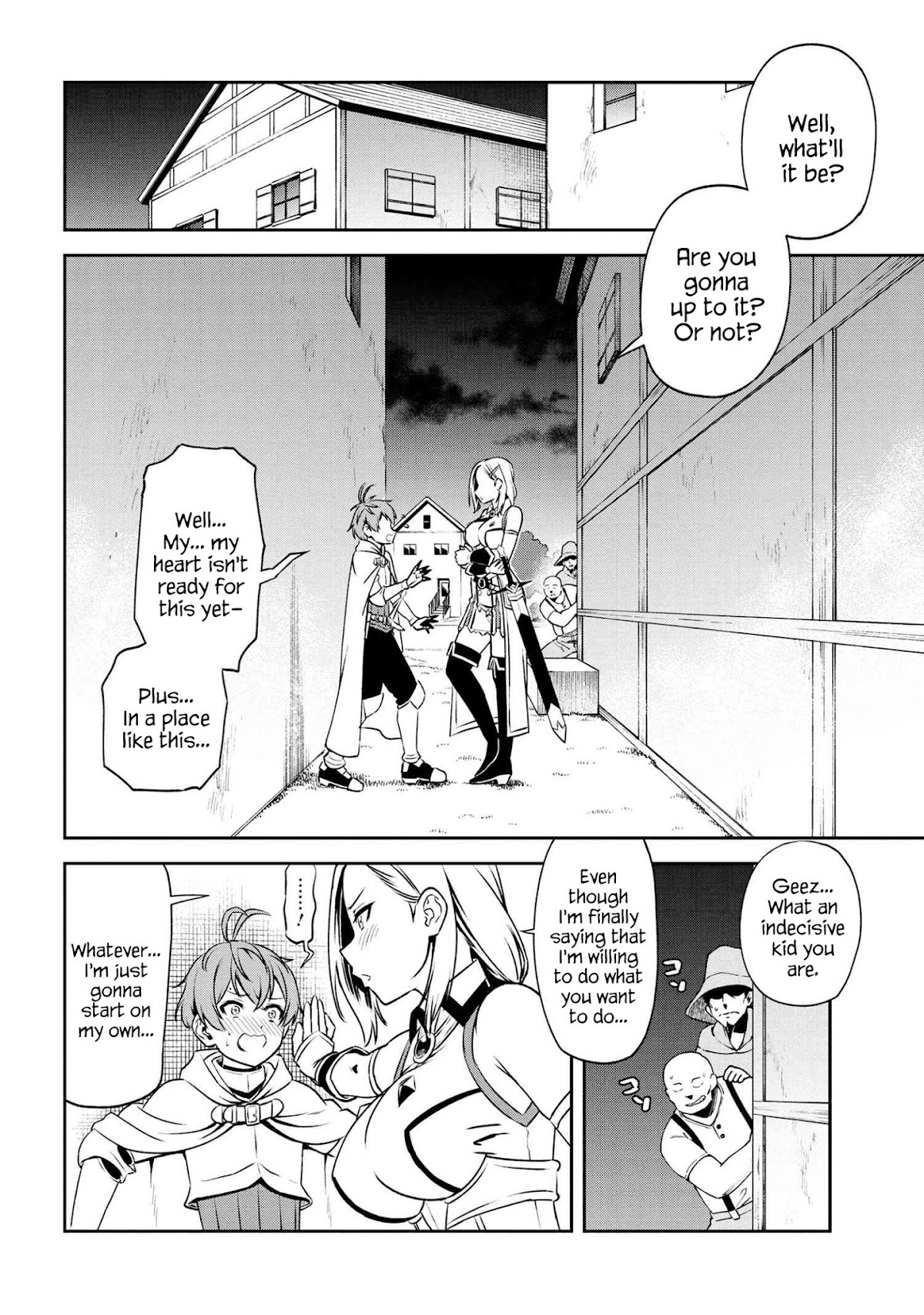 Older Elite Knight Is Cute Only in Front of Me Chapter 4.1 - Page 14