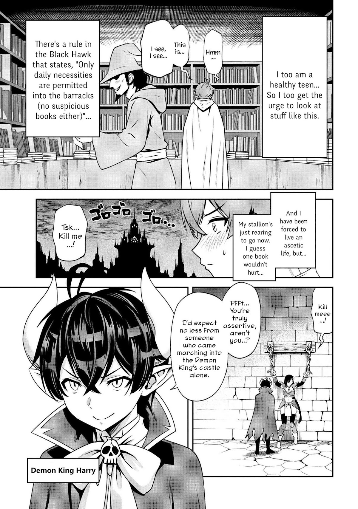 Older Elite Knight Is Cute Only in Front of Me Chapter 4.1 - Page 7