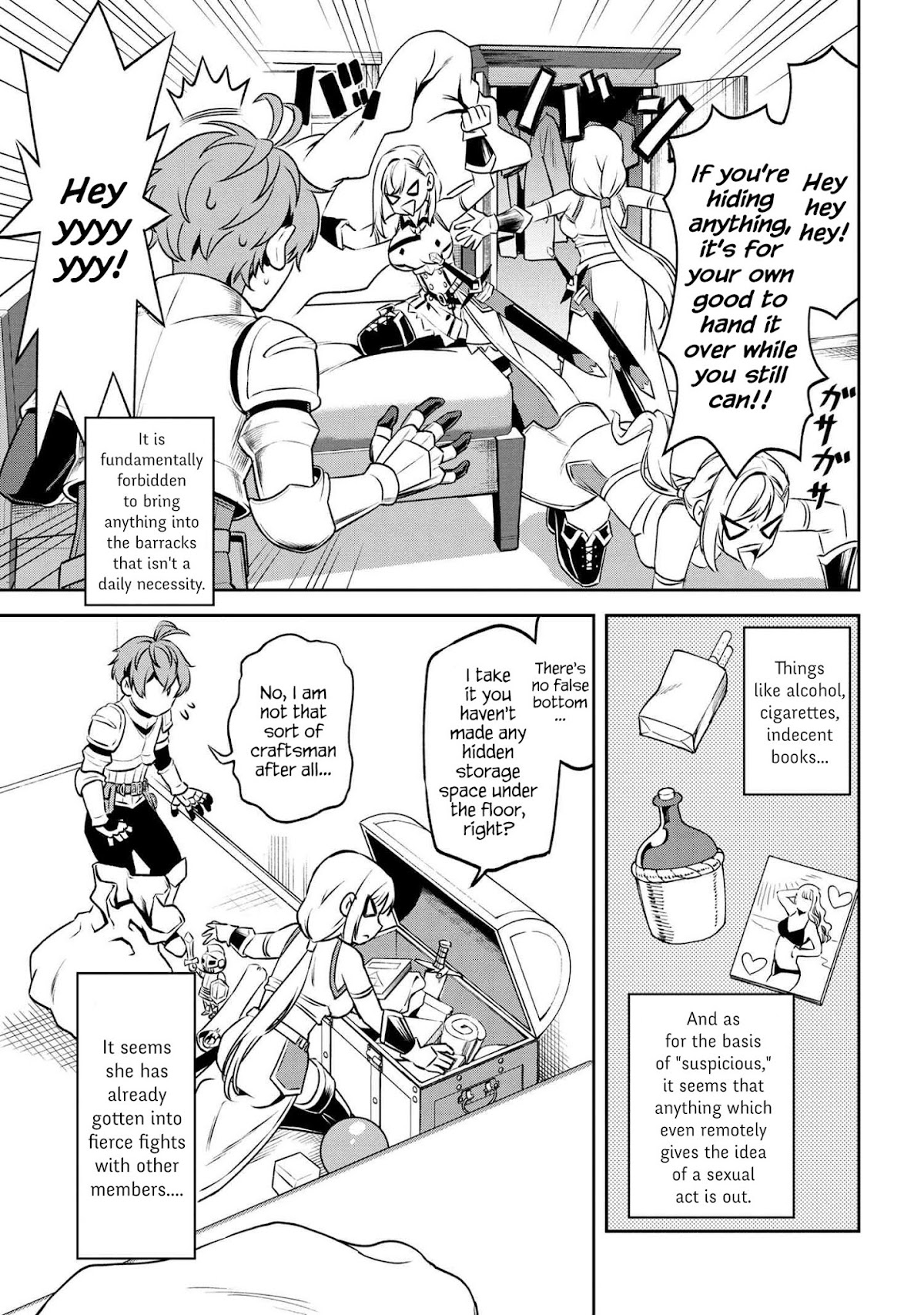 Older Elite Knight Is Cute Only in Front of Me Chapter 4.2 - Page 4