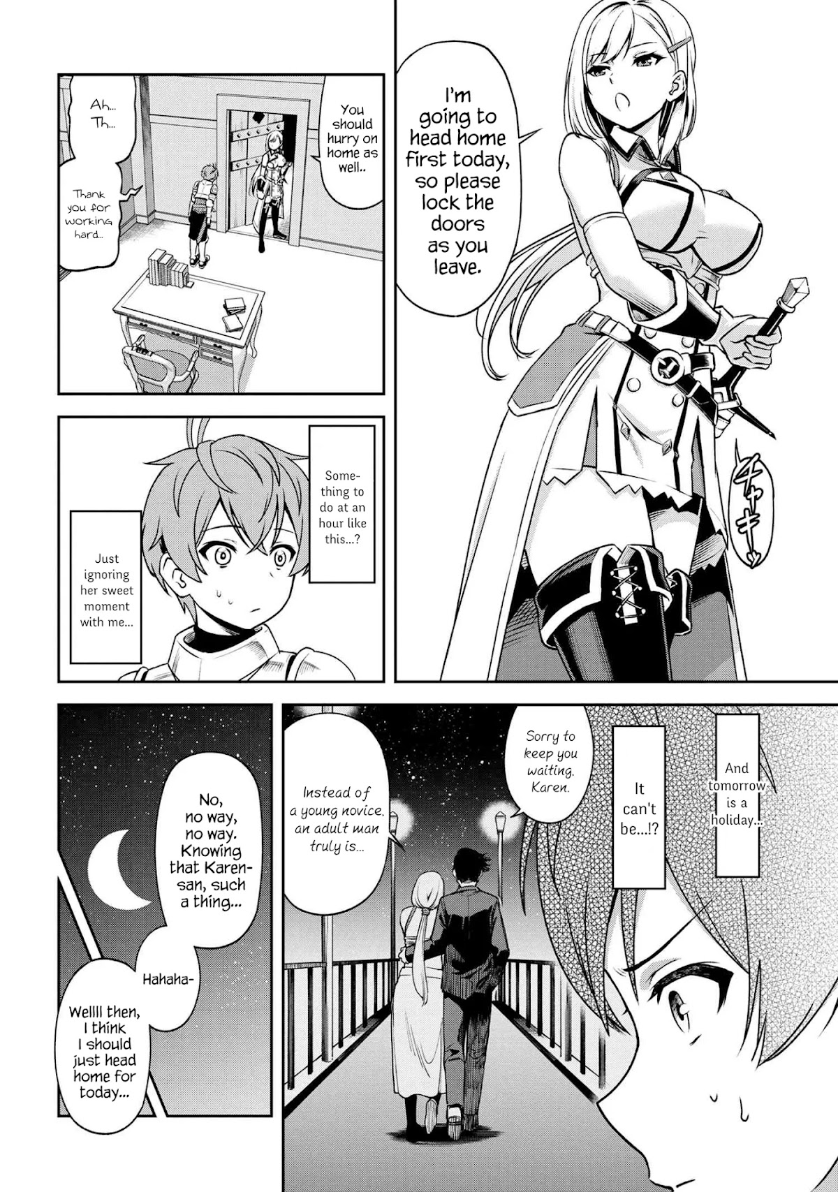 Older Elite Knight Is Cute Only in Front of Me Chapter 5.1 - Page 2