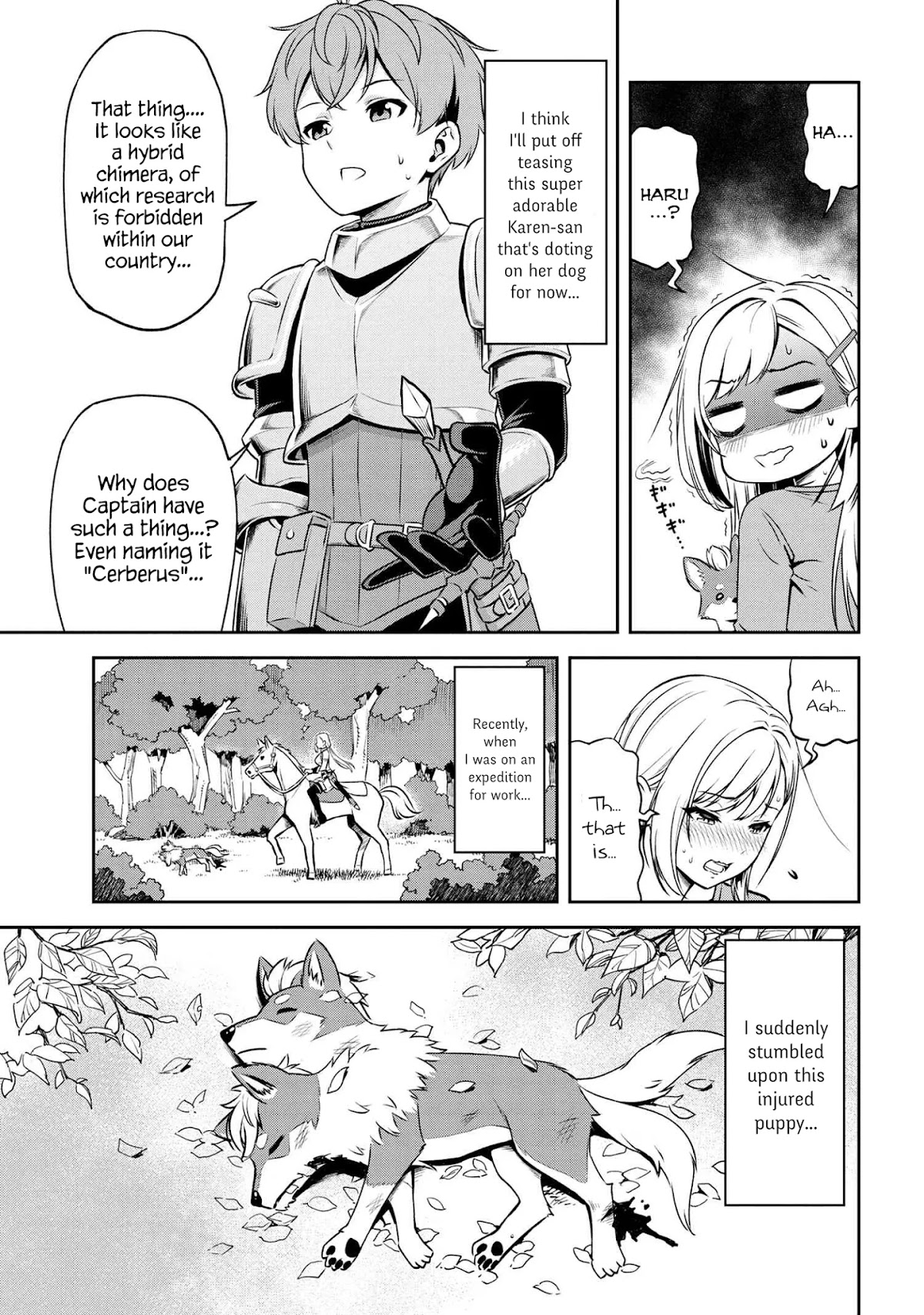 Older Elite Knight Is Cute Only in Front of Me Chapter 5.1 - Page 7