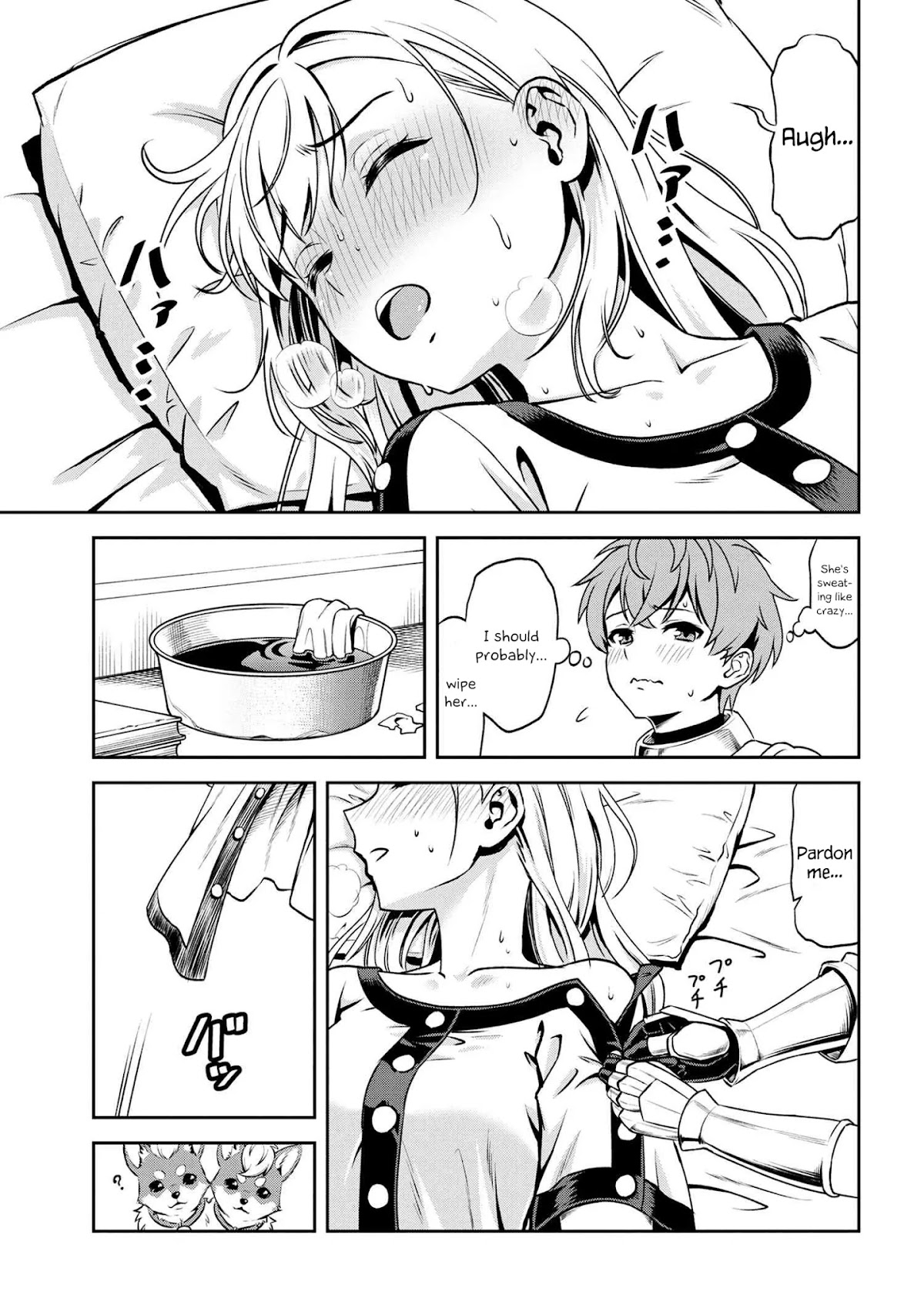 Older Elite Knight Is Cute Only in Front of Me Chapter 5.2 - Page 12